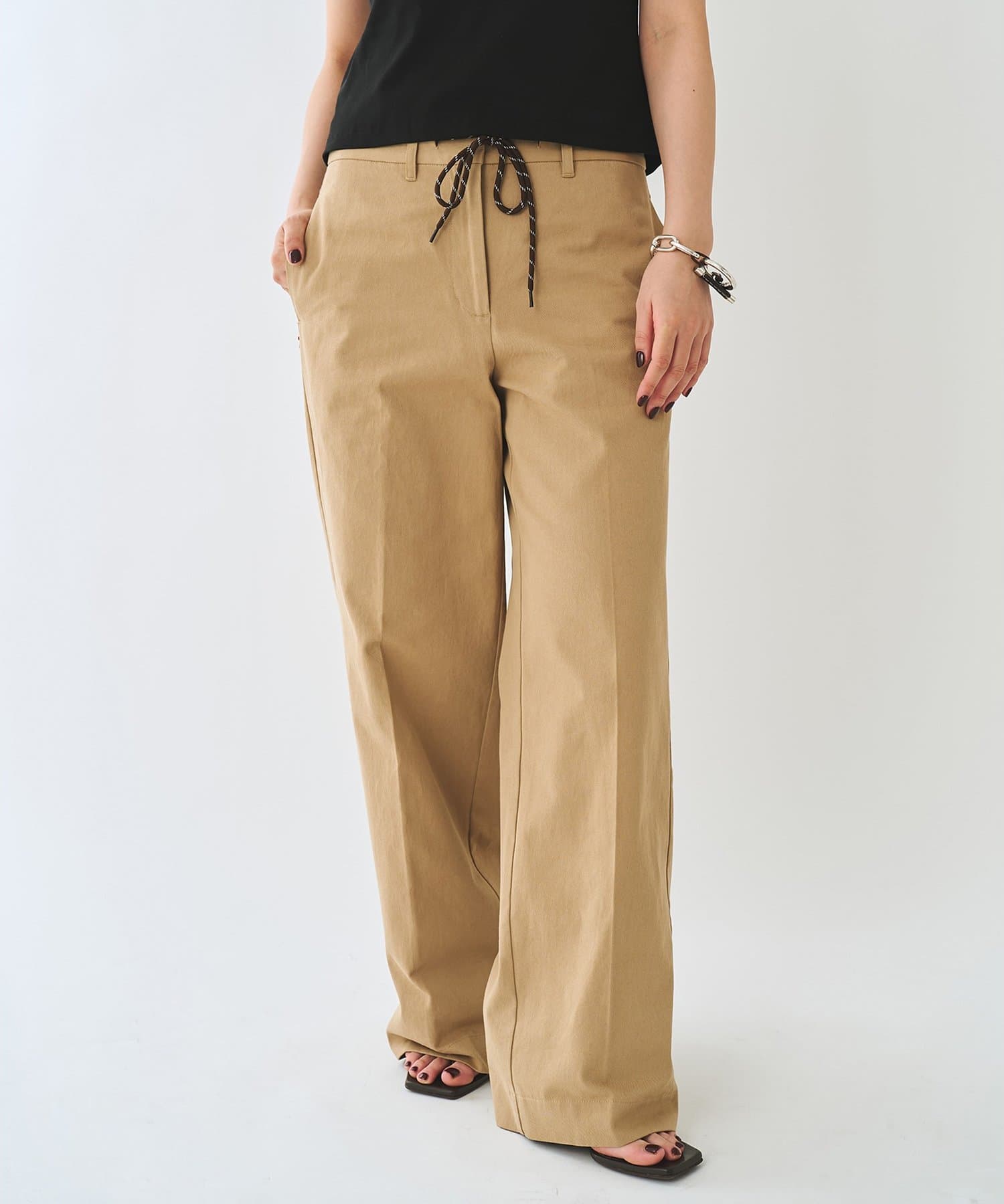 Whim Gazette(ウィム ガゼット) ＜WEB限定＞【Nuition】ドロストチノパンツ