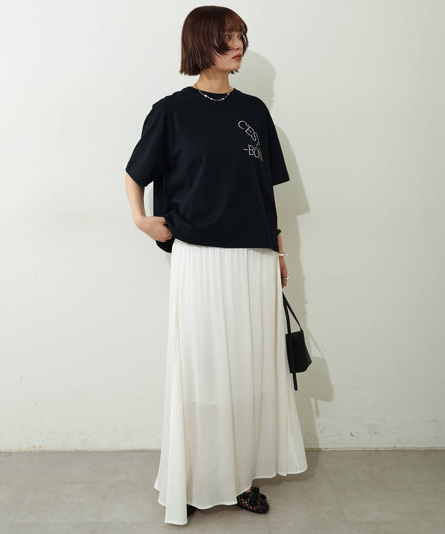 Whim Gazette(ウィム ガゼット) 【Drawing Numbers】セボンTシャツ