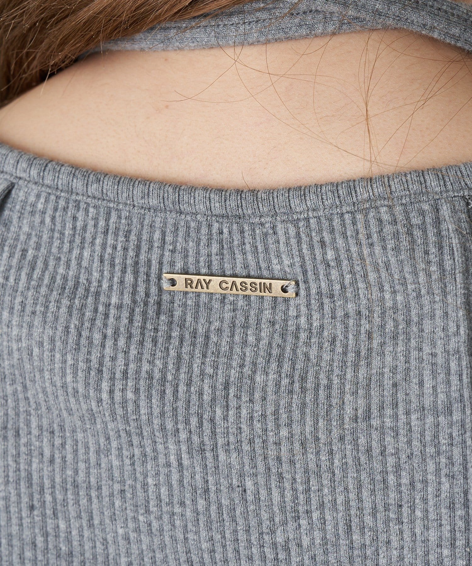 RAY CASSIN(レイカズン) 【マルチウェイ】釦開きクロス紐半袖Tシャツ / カーディガン