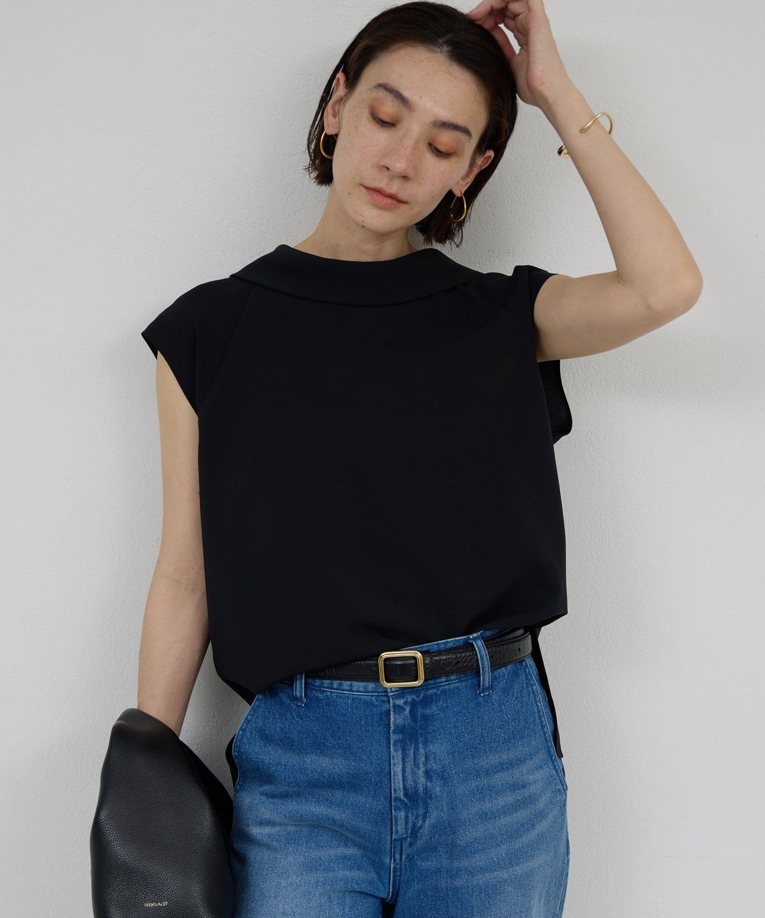 GALLARDAGALANTE(ガリャルダガランテ) 2WAYボウタイブラウス