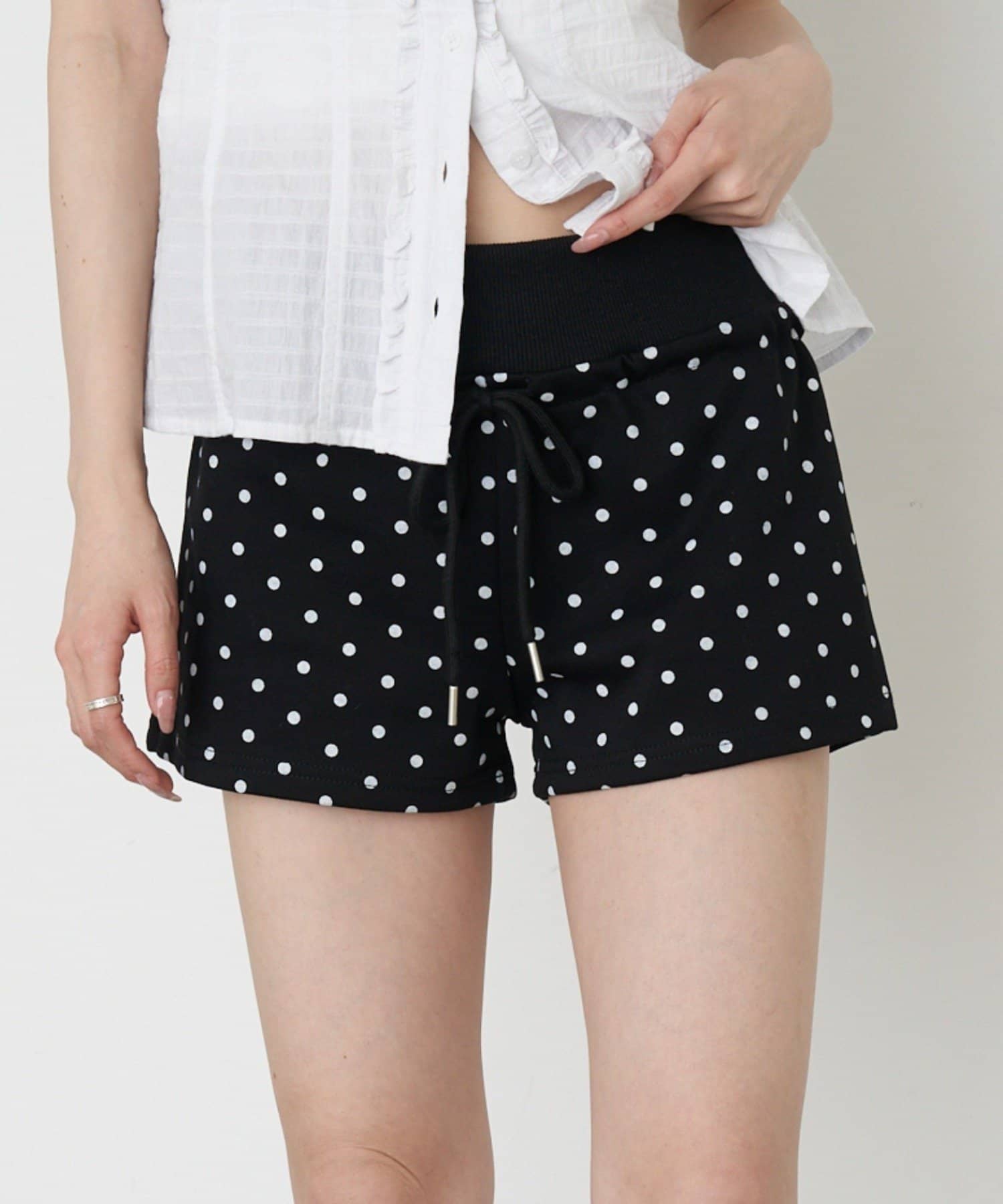 RAY CASSIN(レイカズン) ドットスウェットショートパンツ