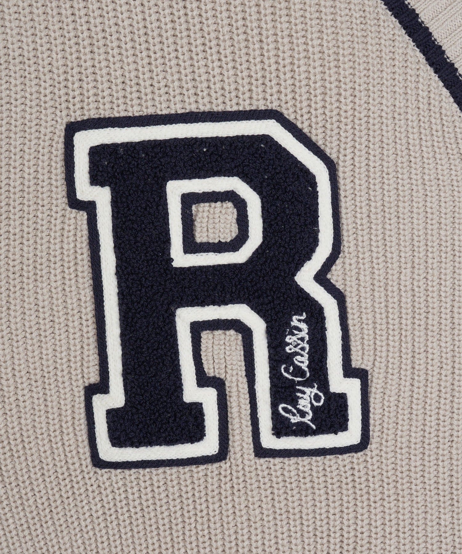 OUTLET(アウトレット) 【RAY CASSIN】レタードカーディガン