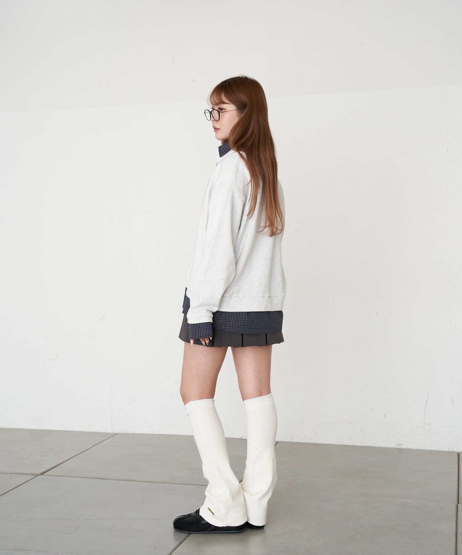 OUTLET(アウトレット) 【RAY CASSIN】シアーレイヤードレッグウォーマー