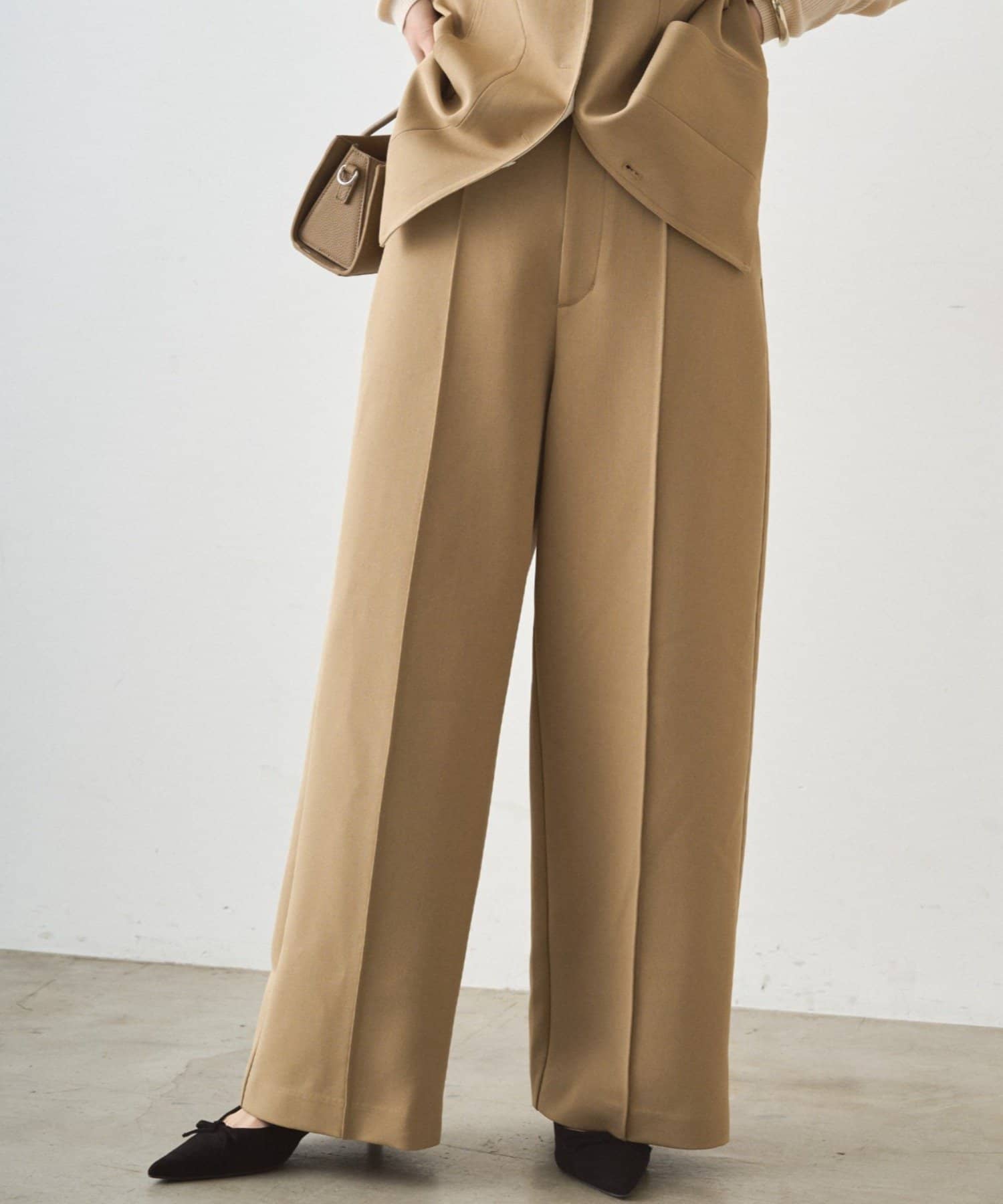 OUTLET(アウトレット) 【Loungedress】ボンディングパンツ