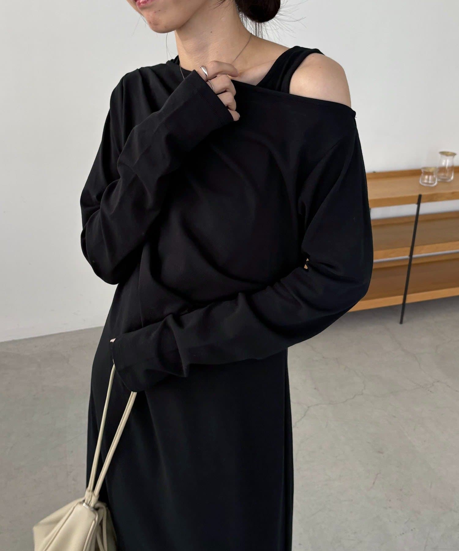 OUTLET(アウトレット) 【CAPRICIEUX LE'MAGE】タンクSETドレープワンピース