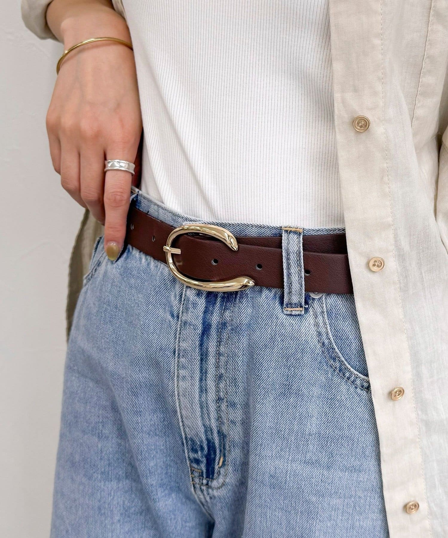 FREDY & GLOSTER(フレディ アンド グロスター) Cバックルベルト26