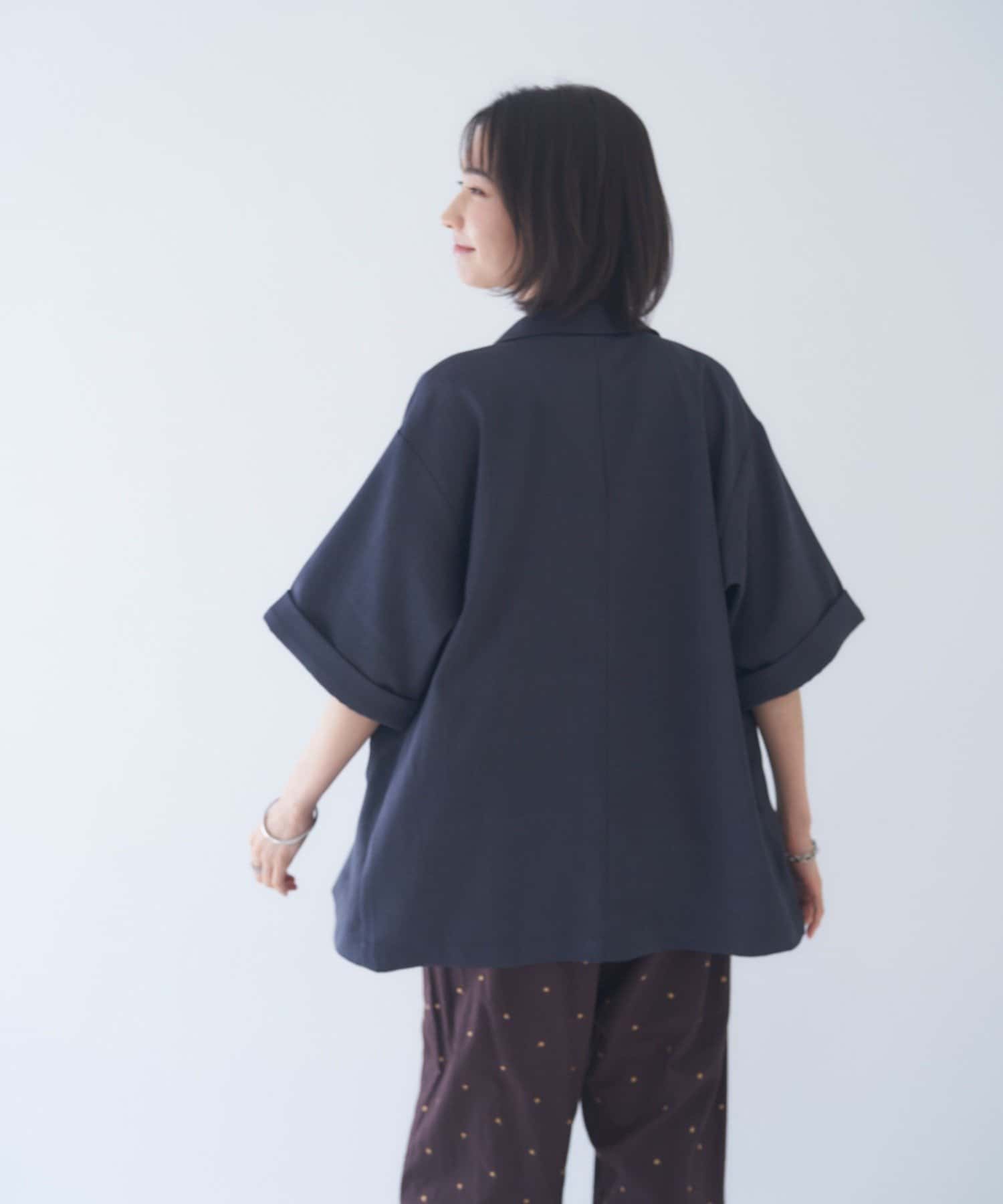 Remind me and forever(リマインドミーアンドフォーエバー) 【スカーフSET！】ハーフスリーブテーラージャケット