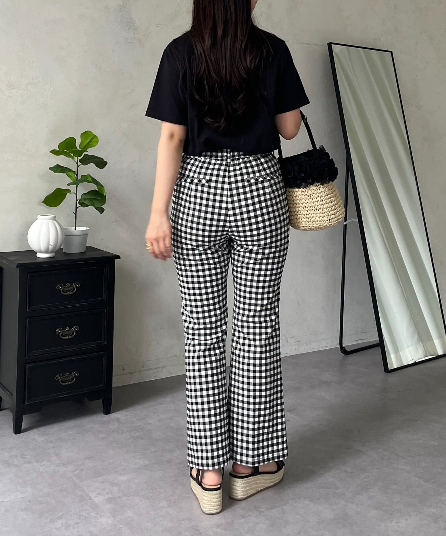 prose verse(プロズヴェール) 【汗染み防止】パールロゴTシャツ