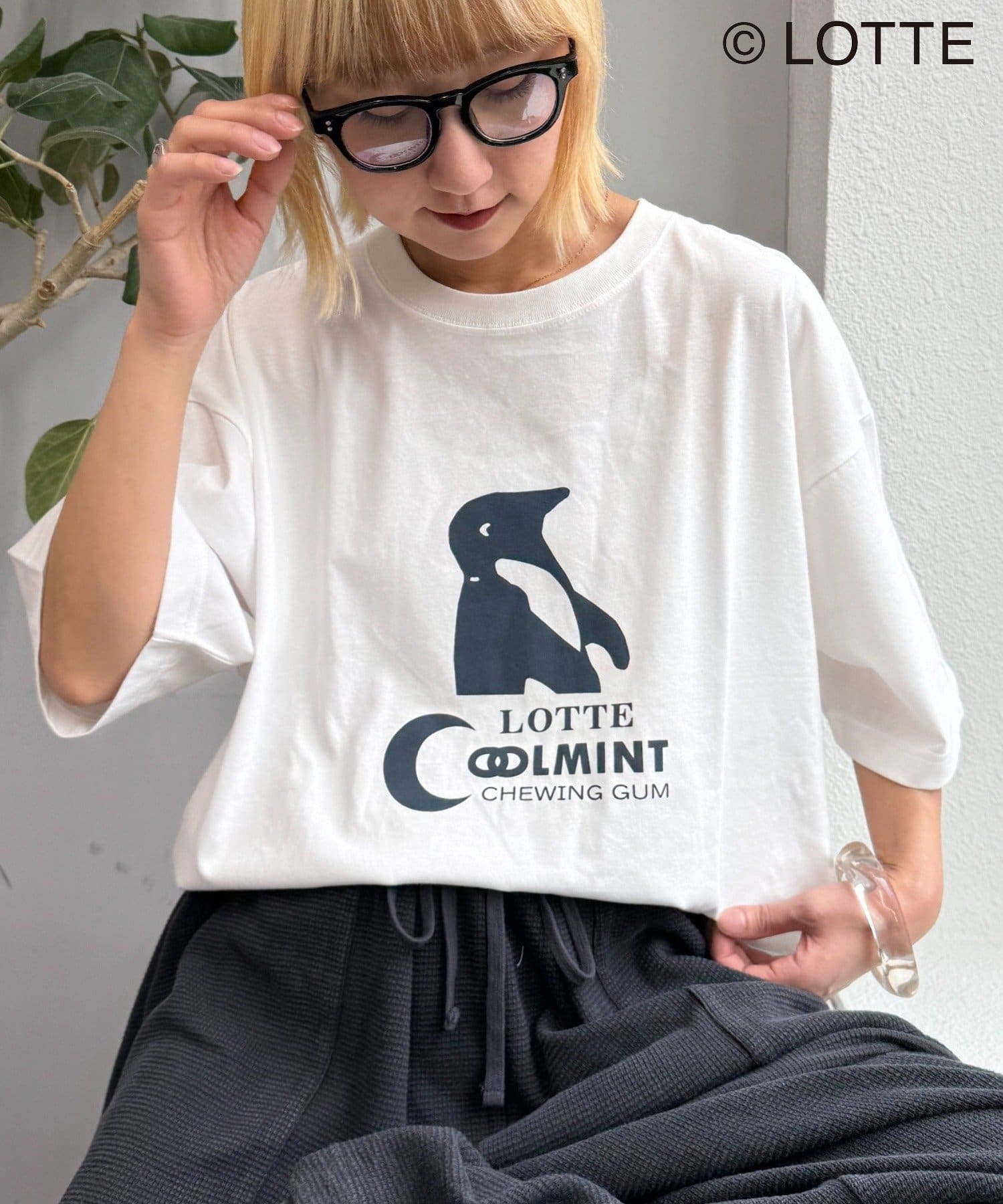 CIAOPANIC TYPY(チャオパニックティピー) 【TYPY×LOTTE板ガム】持続冷感クールミントTEE