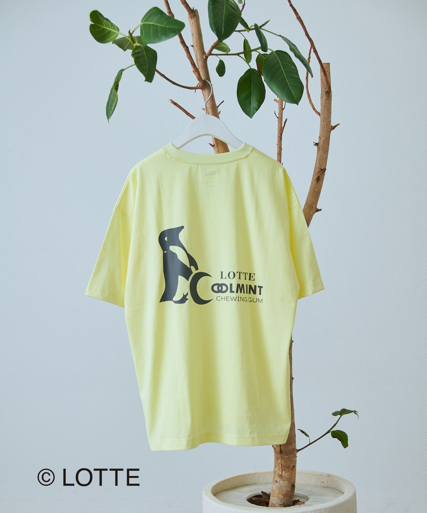 CIAOPANIC TYPY(チャオパニックティピー) 【TYPY×LOTTE板ガム】持続冷感バックロゴクールミントポケットTEE