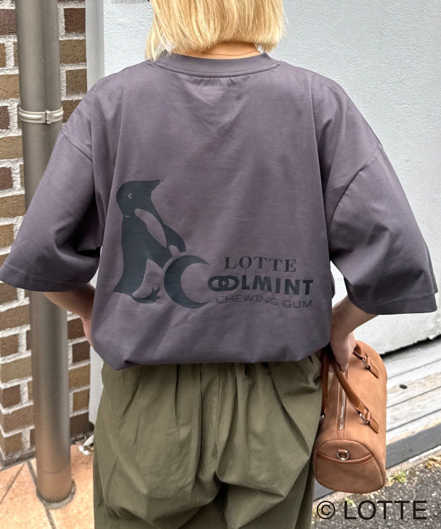 CIAOPANIC TYPY(チャオパニックティピー) 【TYPY×LOTTE板ガム】持続冷感バックロゴクールミントポケットTEE