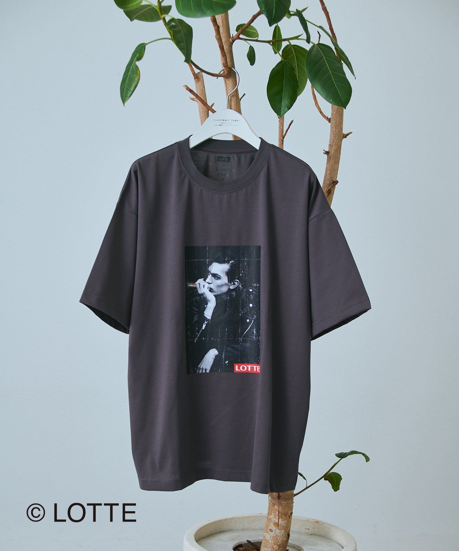 CIAOPANIC TYPY(チャオパニックティピー) 【TYPY×LOTTE板ガム】持続冷感板ガムフォトTEE
