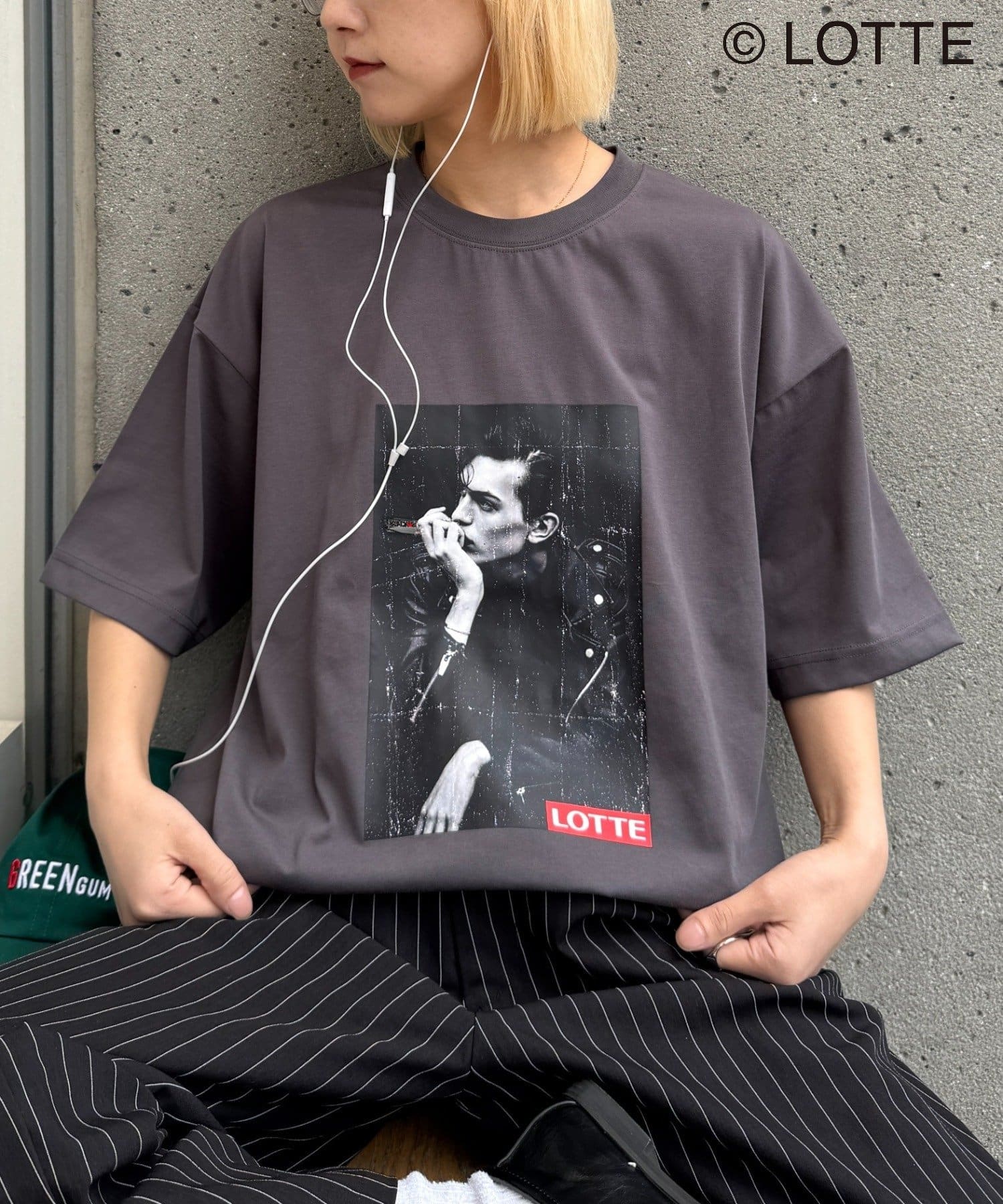 CIAOPANIC TYPY(チャオパニックティピー) 【TYPY×LOTTE板ガム】持続冷感板ガムフォトTEE