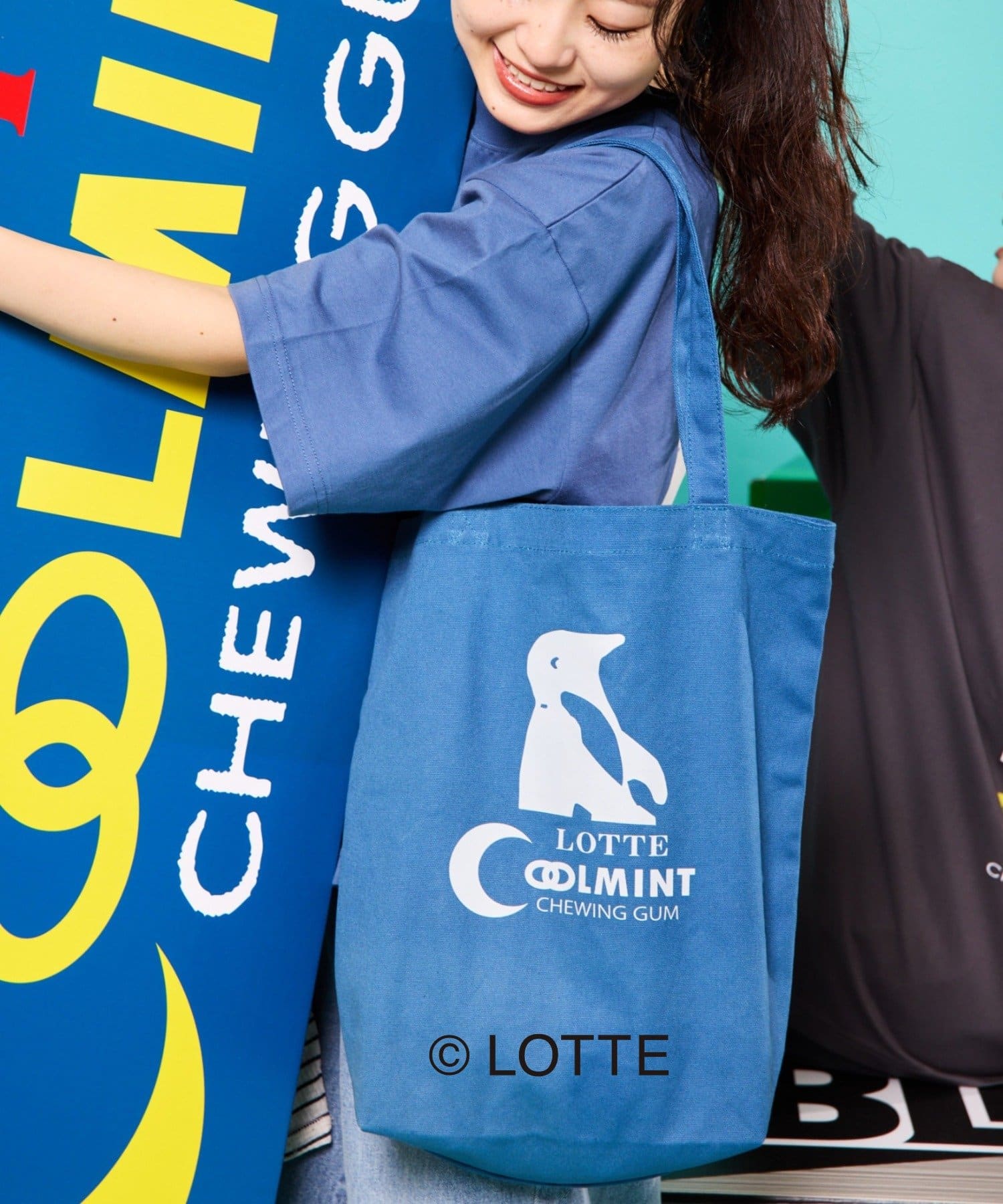 CIAOPANIC TYPY(チャオパニックティピー) 【TYPY×LOTTE板ガム】クールミントトートバッグ