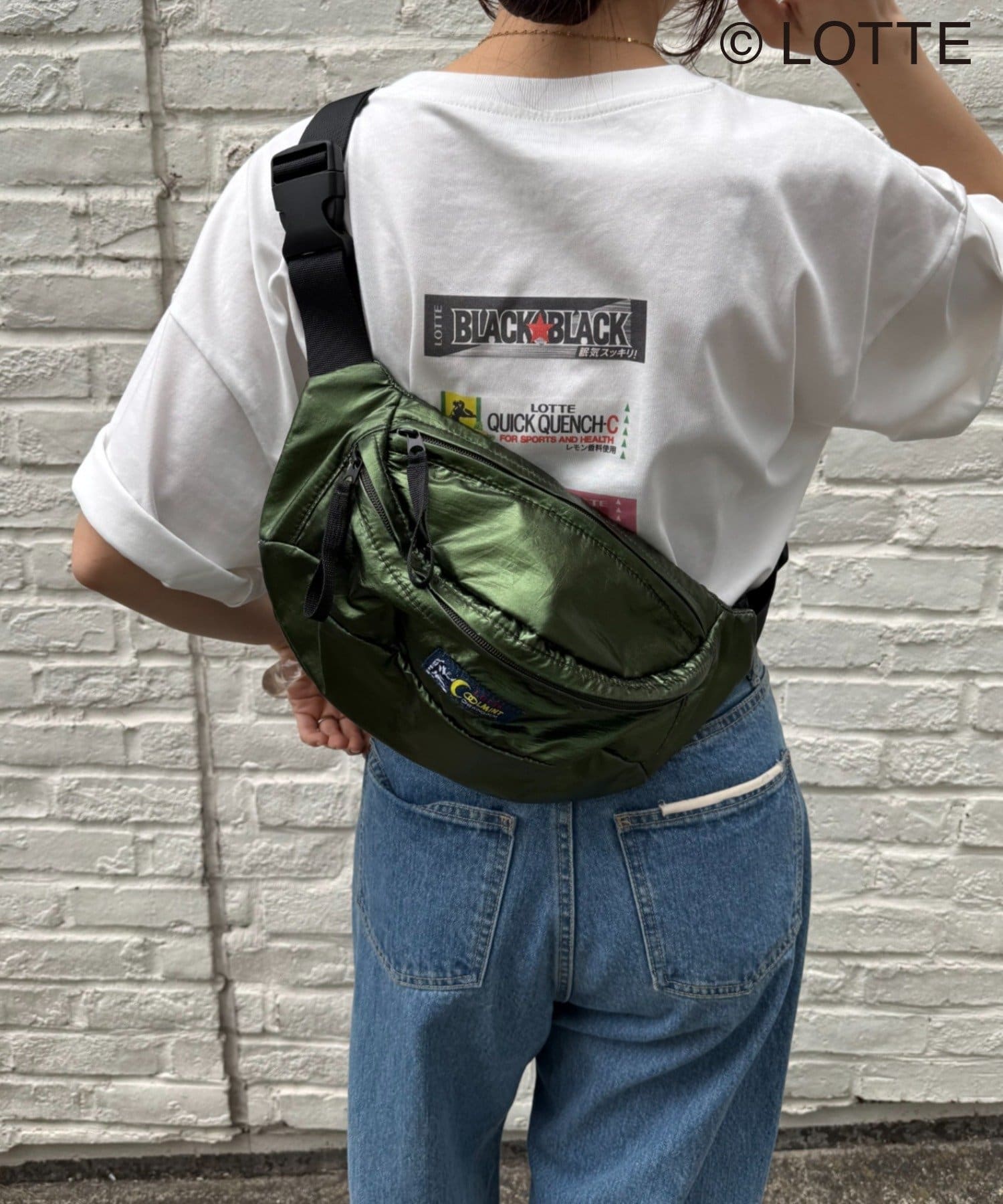 CIAOPANIC TYPY(チャオパニックティピー) 【TYPY×LOTTE板ガム】銀紙ウエストバッグ