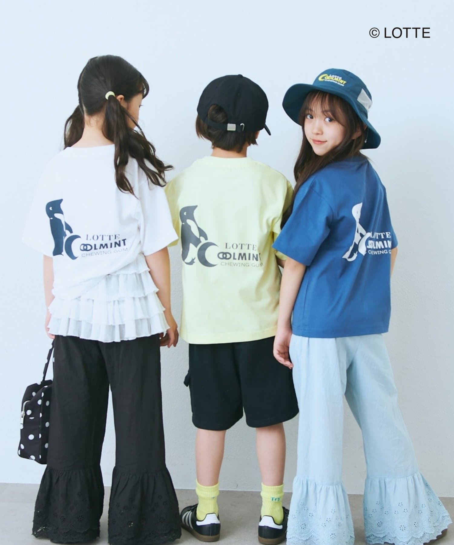 CIAOPANIC TYPY(チャオパニックティピー) 【KIDS】【TYPY×LOTTE板ガム】持続冷感バックロゴクールミントTEE