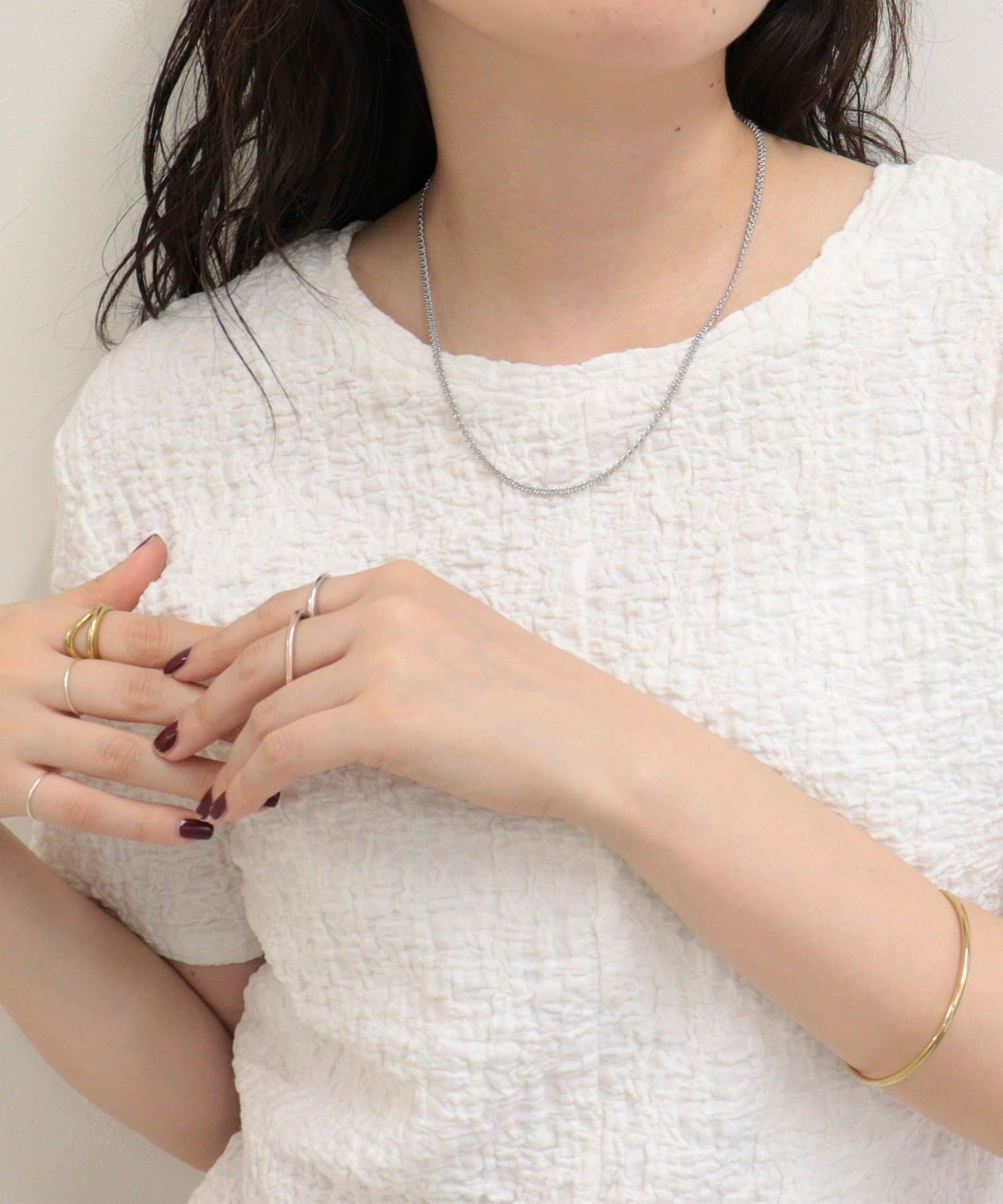 FREDY & GLOSTER(フレディ アンド グロスター) ハシゴチェーンアジャストネックレス