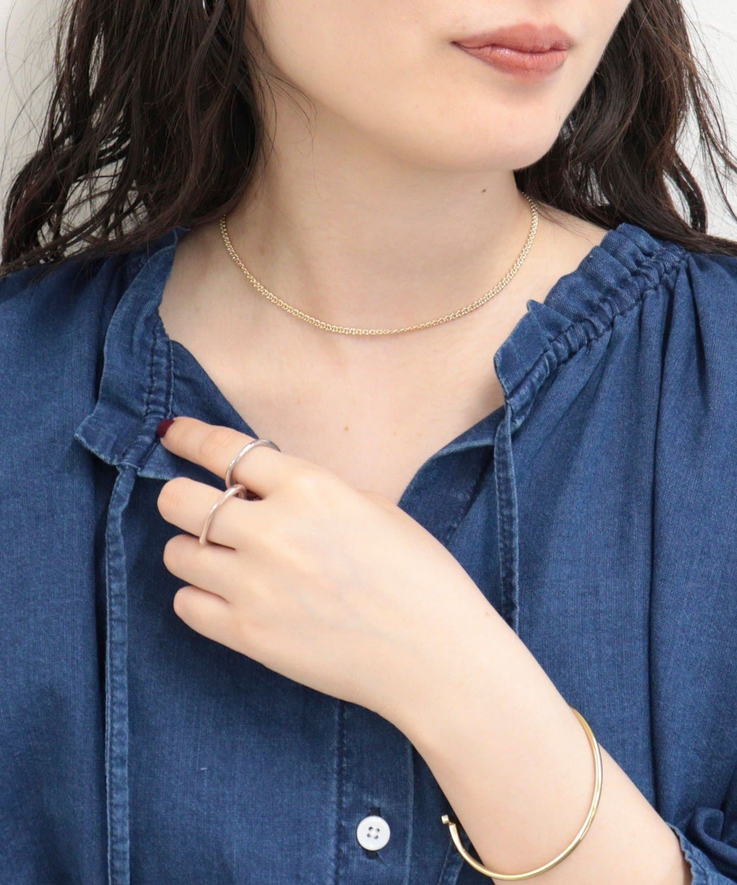 FREDY & GLOSTER(フレディ アンド グロスター) ハシゴチェーンアジャストネックレス