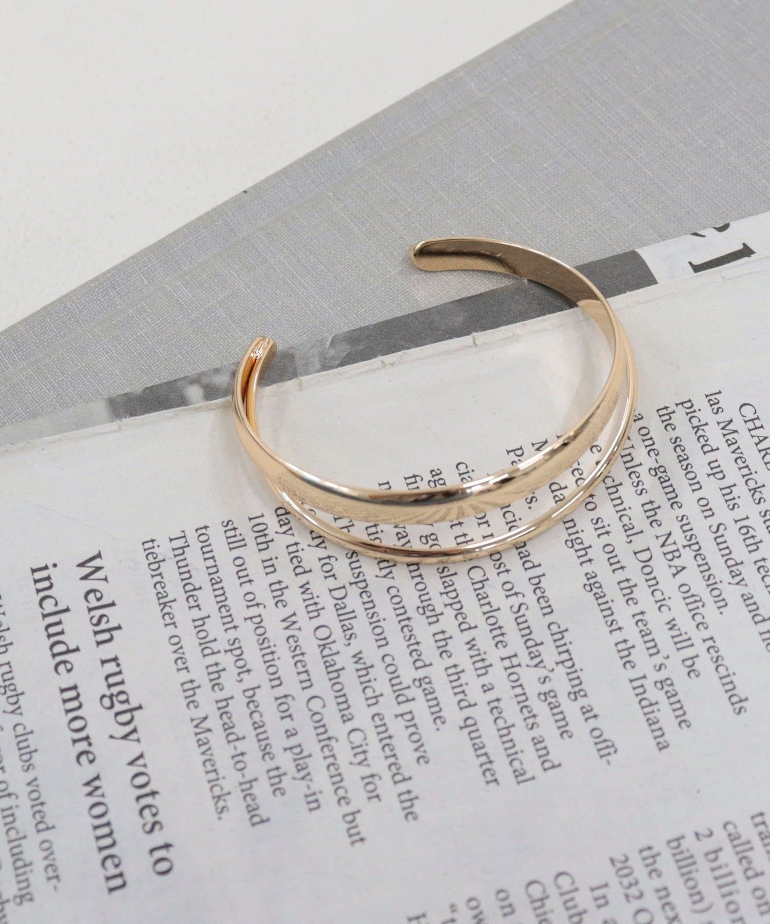 FREDY & GLOSTER(フレディ アンド グロスター) ダブルラインバングル