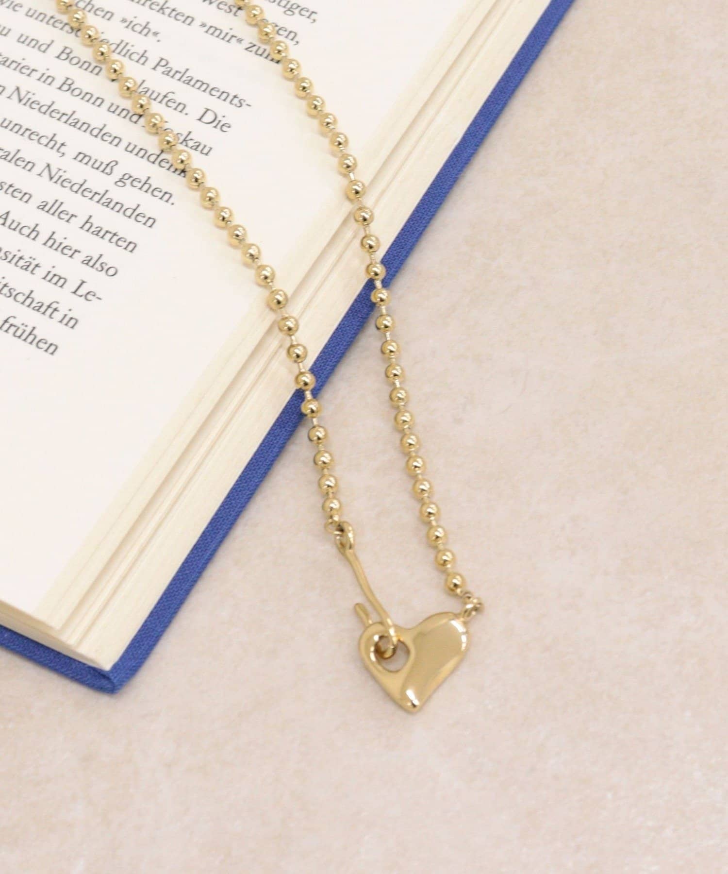 FREDY & GLOSTER(フレディ アンド グロスター) ハートフックステンレスネックレス