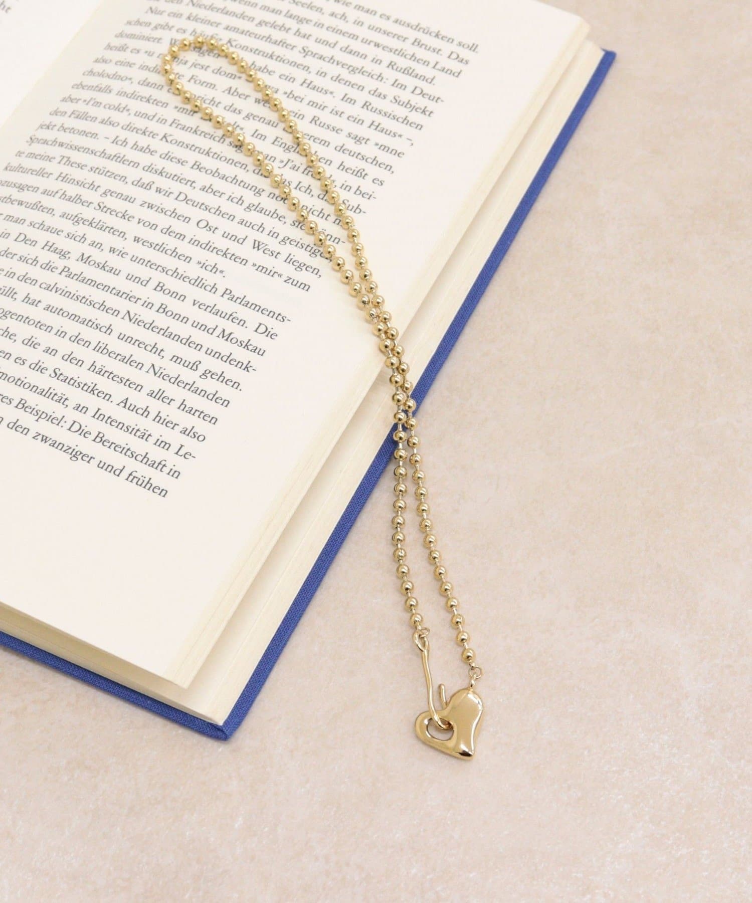 FREDY & GLOSTER(フレディ アンド グロスター) ハートフックステンレスネックレス