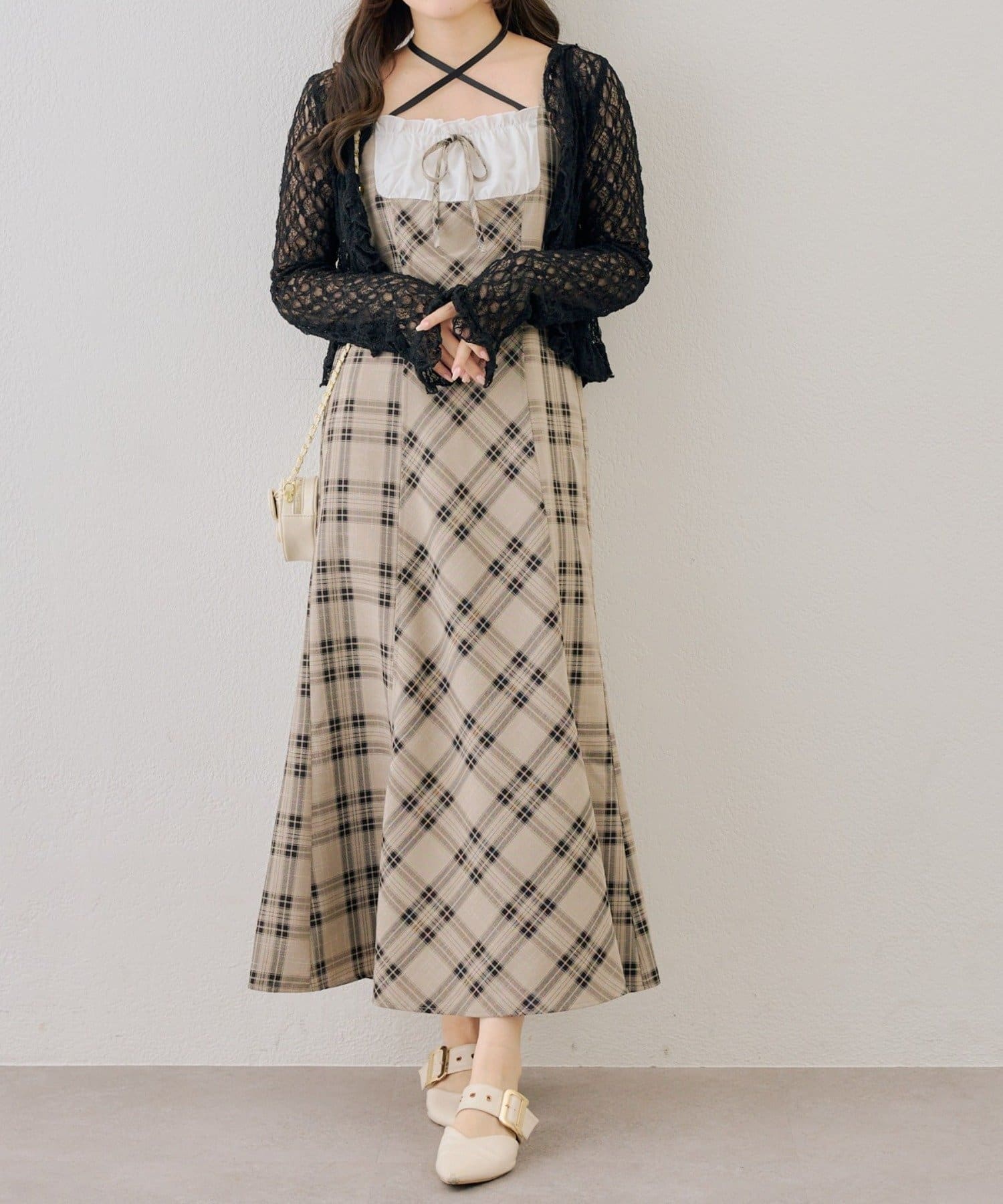 NICE CLAUP / OLIVE des OLIVE OUTLET(ナイスクラップ  / オリーブ デ オリーブ アウトレット) 【continuer】ドッキングマーメイドジャンスカ