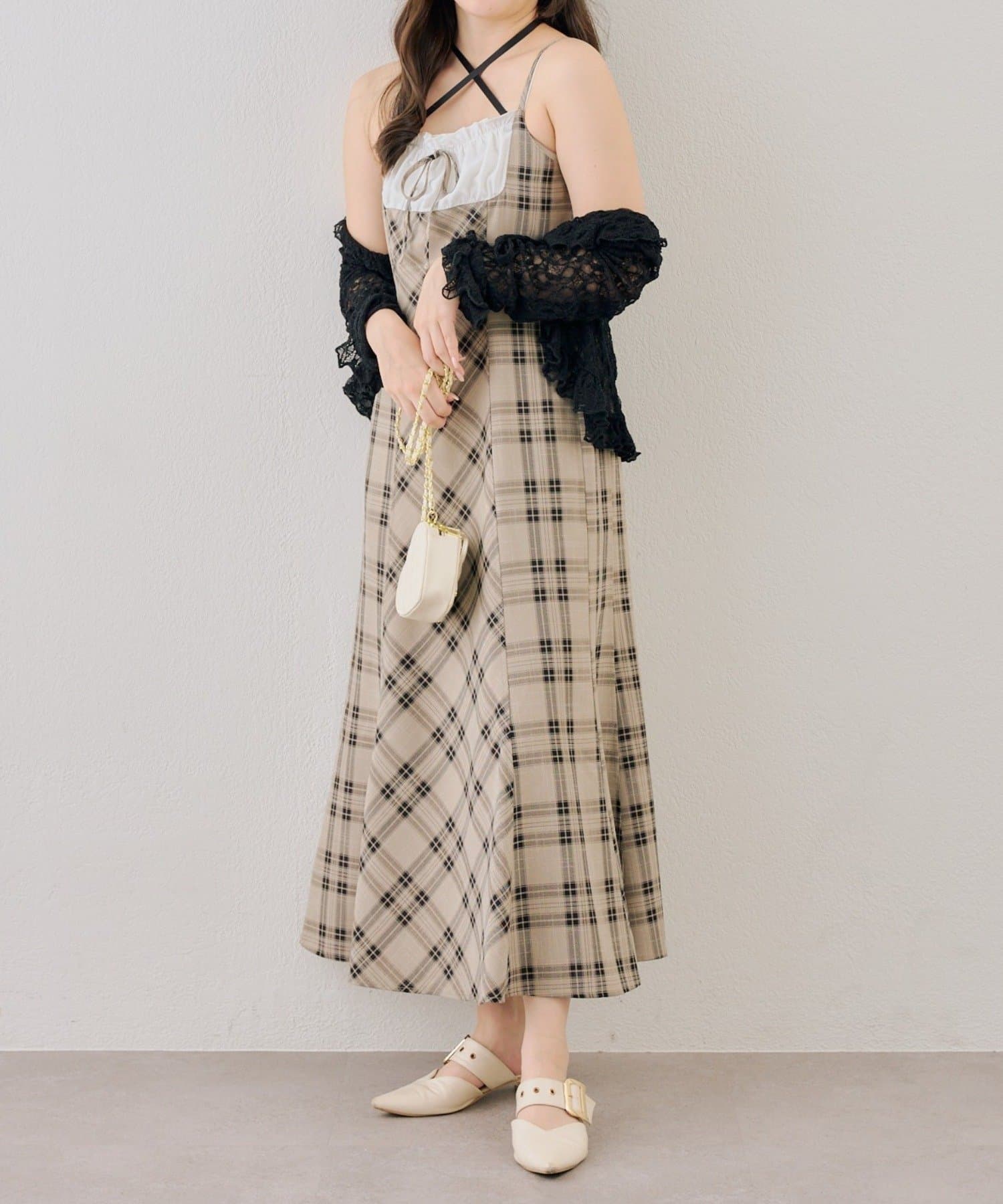 NICE CLAUP / OLIVE des OLIVE OUTLET(ナイスクラップ  / オリーブ デ オリーブ アウトレット) 【continuer】ドッキングマーメイドジャンスカ