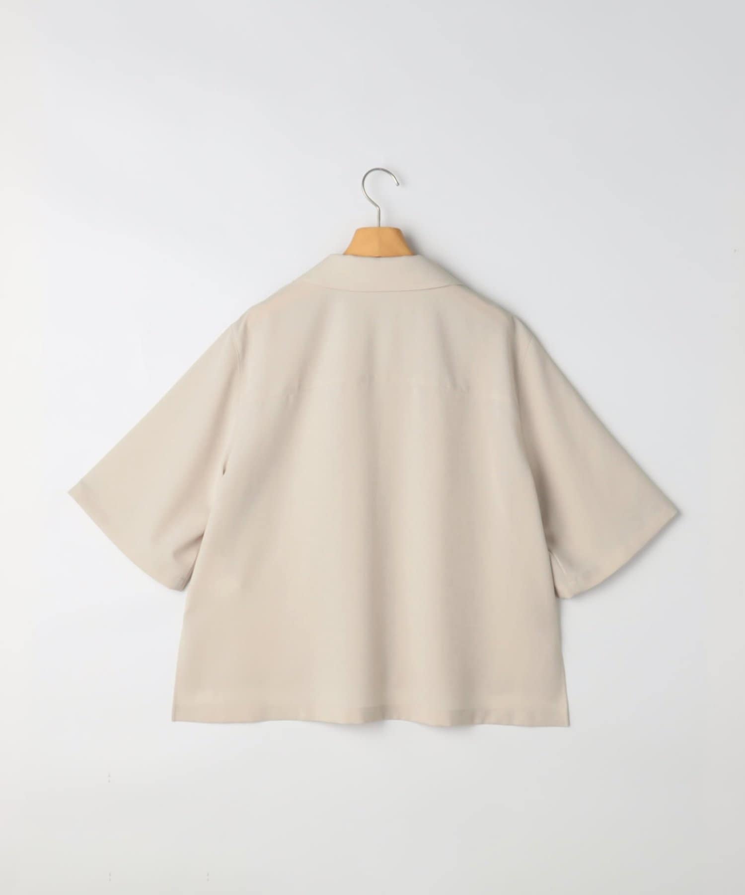 NOLLEY'S(ノーリーズ) 《セットアップ対応》ウォッシャブルエアリージョーゼットショートシャツ