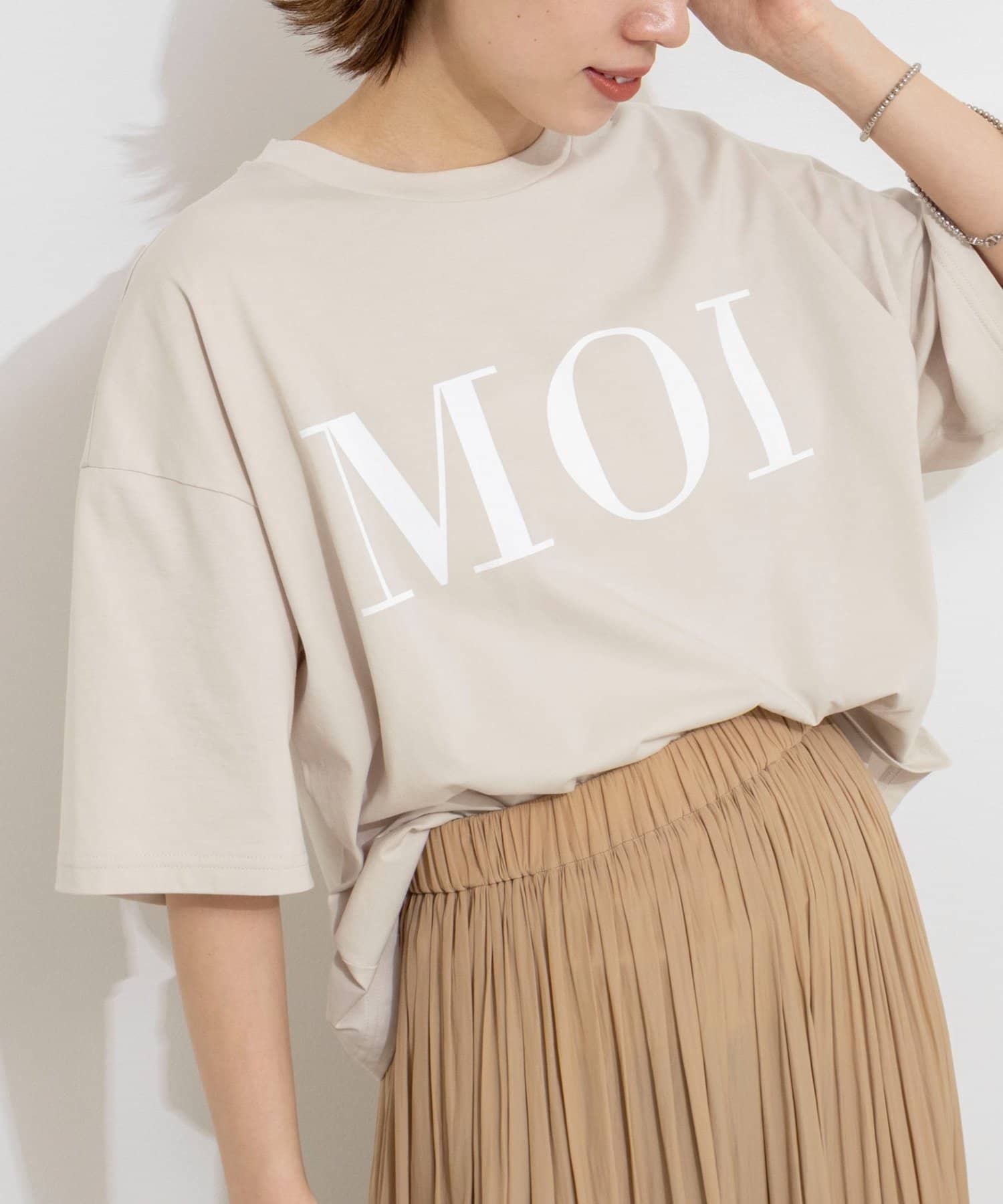 NOLLEY'S(ノーリーズ) ウォッシャブルMOI Ｔシャツ