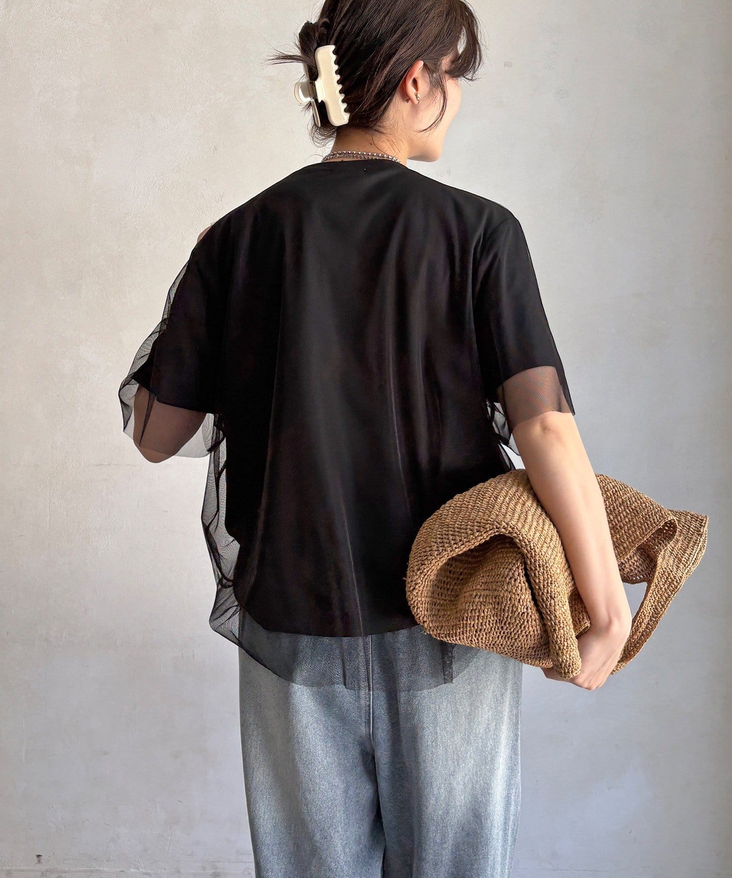 DOUDOU(ドゥドゥ) 【WEB限定】ドッキングTEE