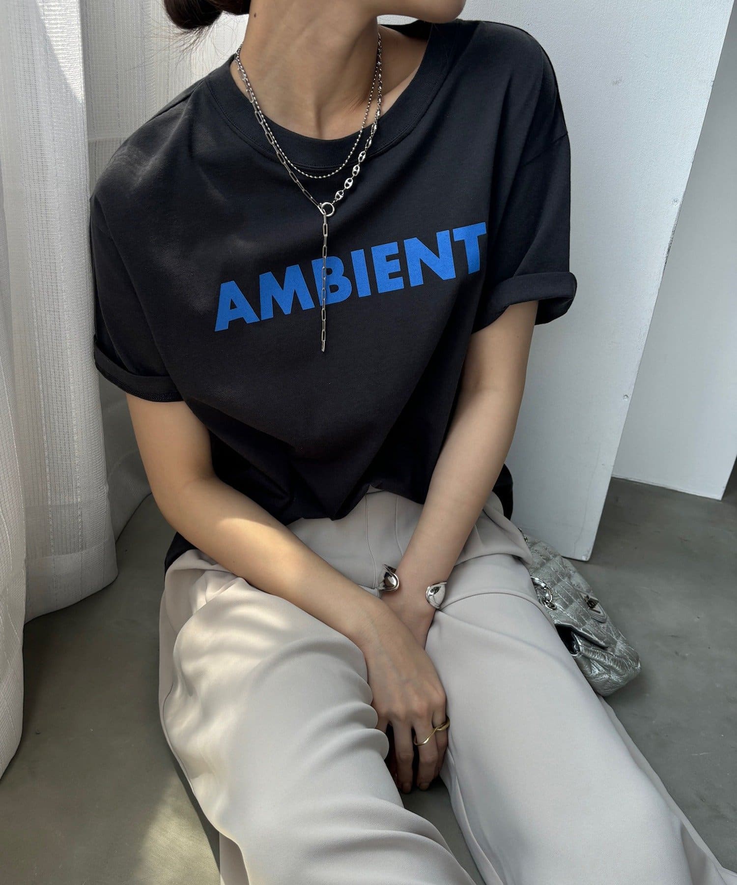 DOUDOU(ドゥドゥ) AMBIENTEロゴTEE