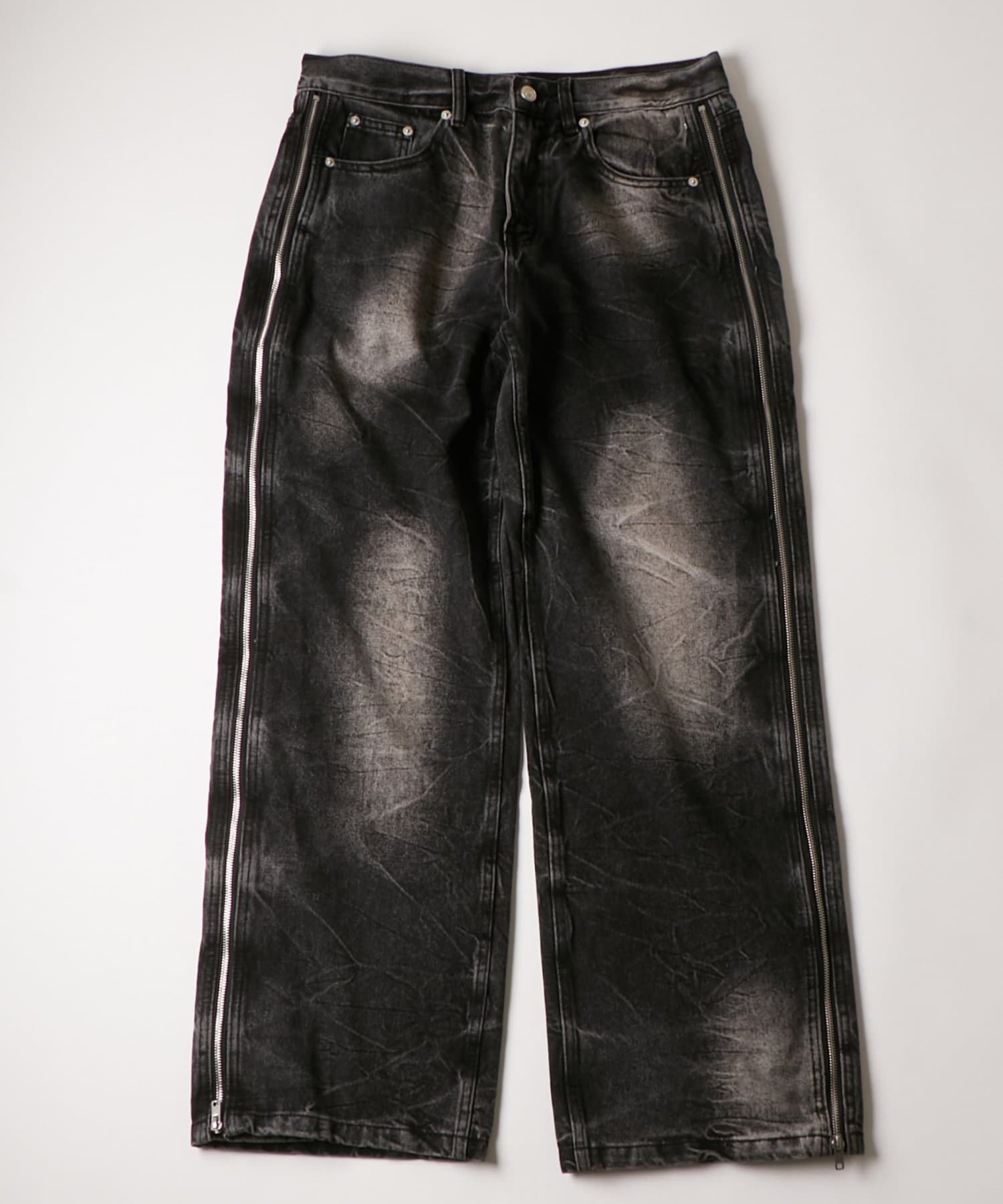 WHO’S WHO gallery(フーズフーギャラリー) BLESS YOU サイドジップ加工デニム