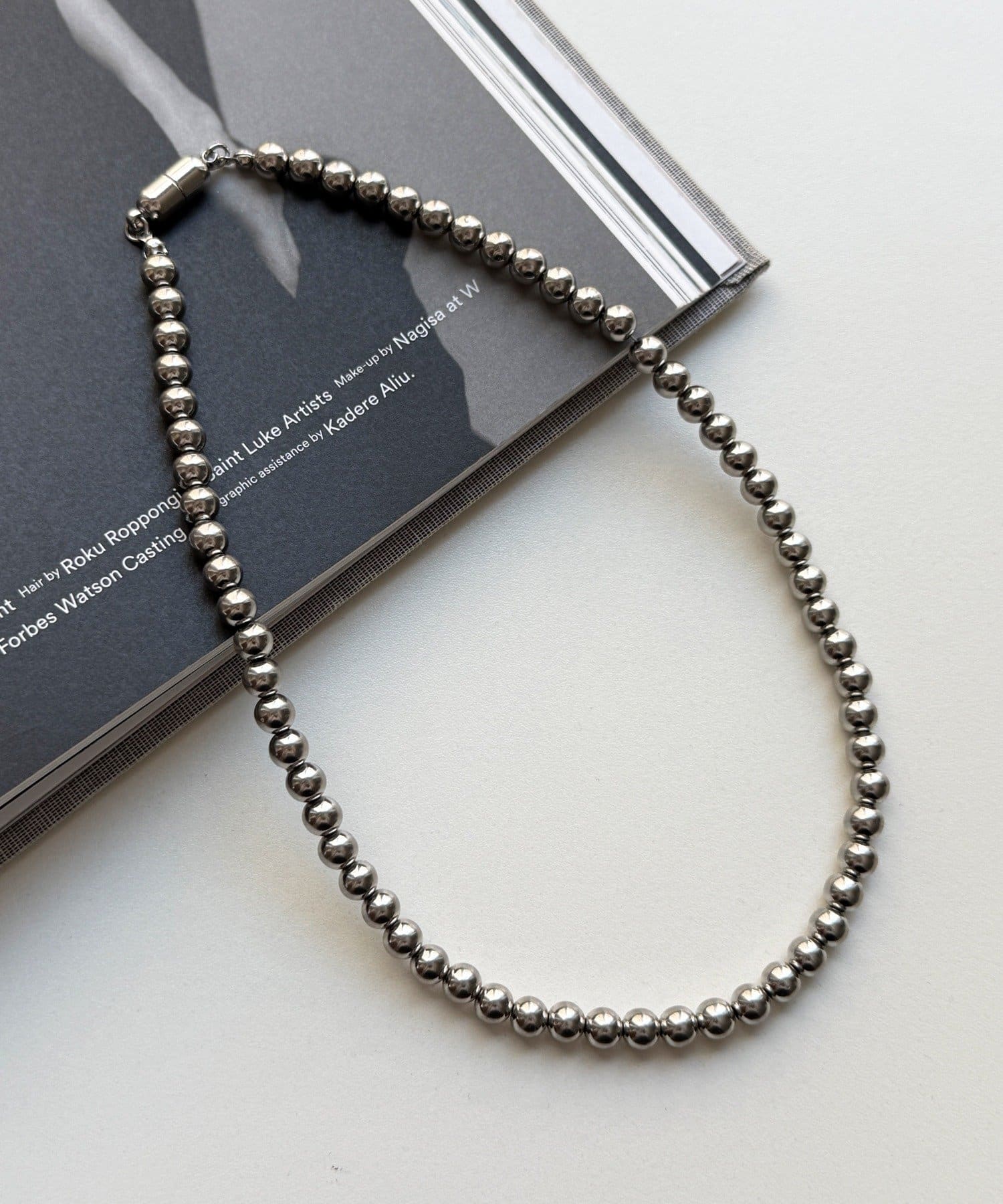 DOUDOU(ドゥドゥ) ボールチェーンマグネットショートネッレス