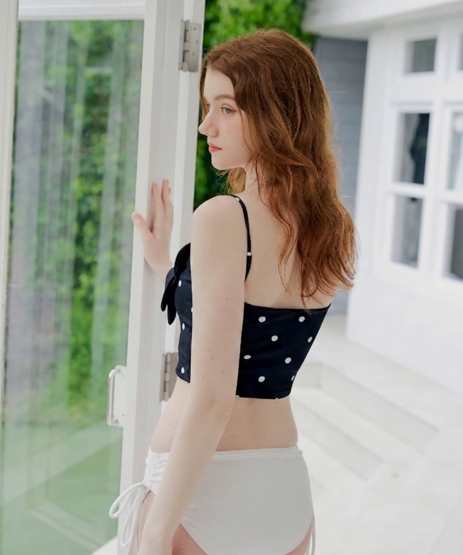 Chico(チコ) 【水着/トップス】フロントリボントップス