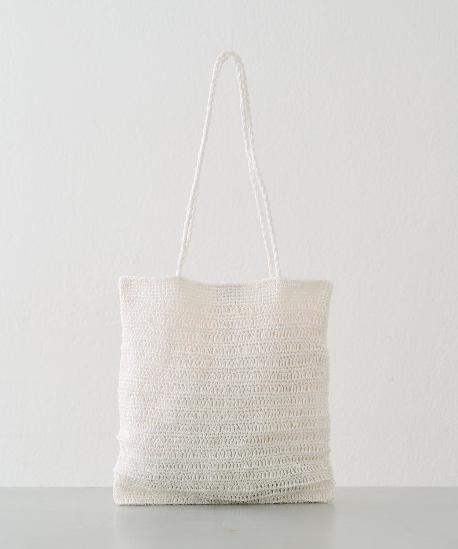 Kastane(カスタネ) 【4/5(日)0:00発売】ラメクロシェトートバッグ