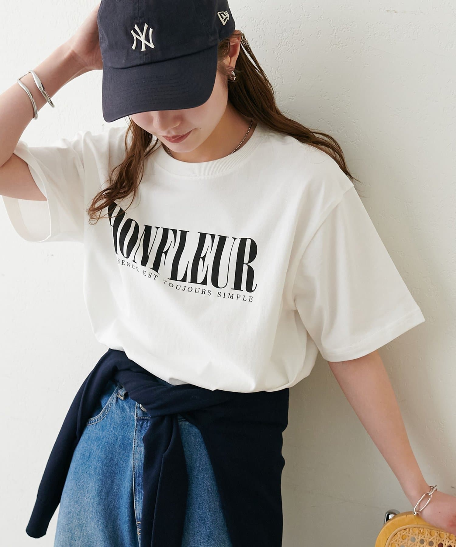 DISCOAT(ディスコート) 【Enlude】フレンチロゴTシャツ《ユニセックス》