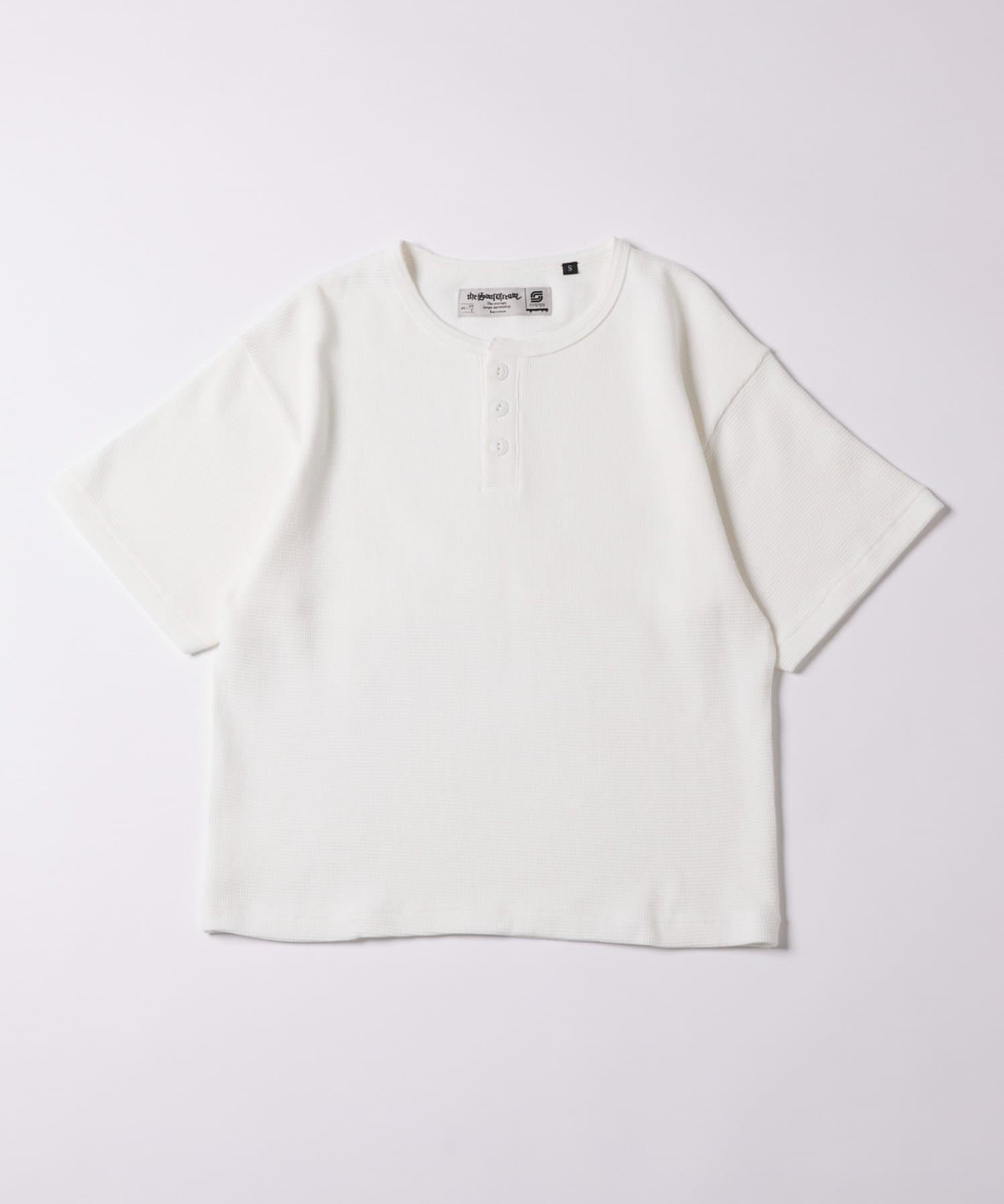 WHO’S WHO gallery(フーズフーギャラリー) 【WEB限定サイズあり】SourcreamワッフルヘンリーS/STEE