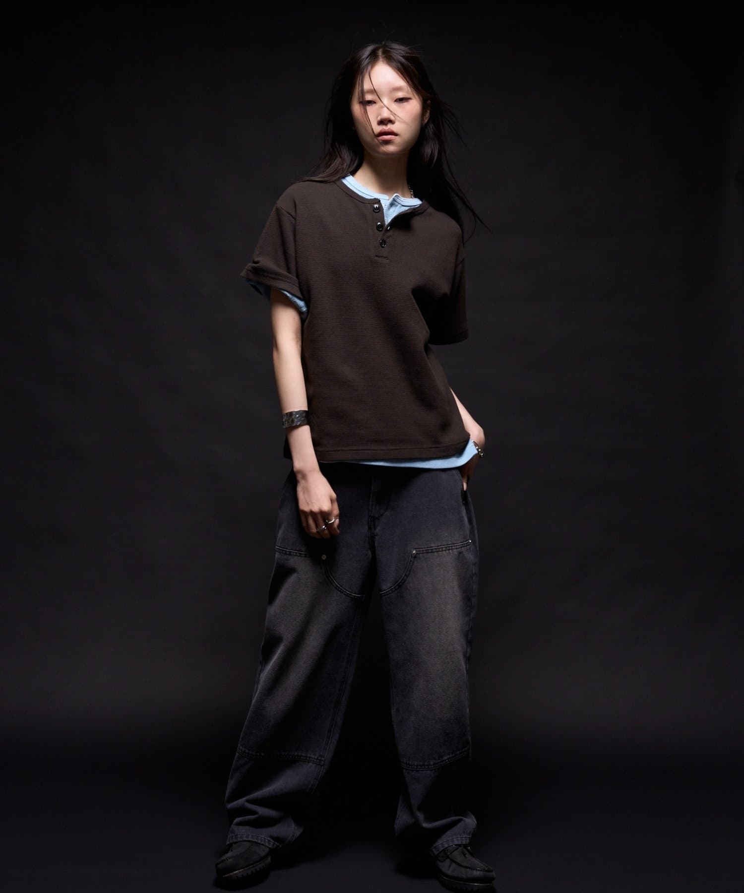 WHO’S WHO gallery(フーズフーギャラリー) 【Sourcream】ワッフルヘンリーS/STEE