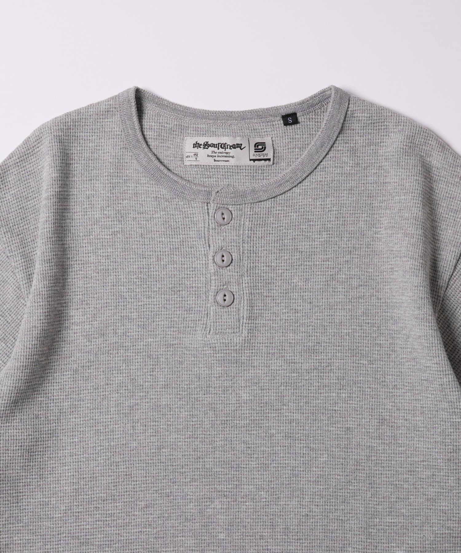 WHO’S WHO gallery(フーズフーギャラリー) 【WEB限定サイズあり】SourcreamワッフルヘンリーS/STEE