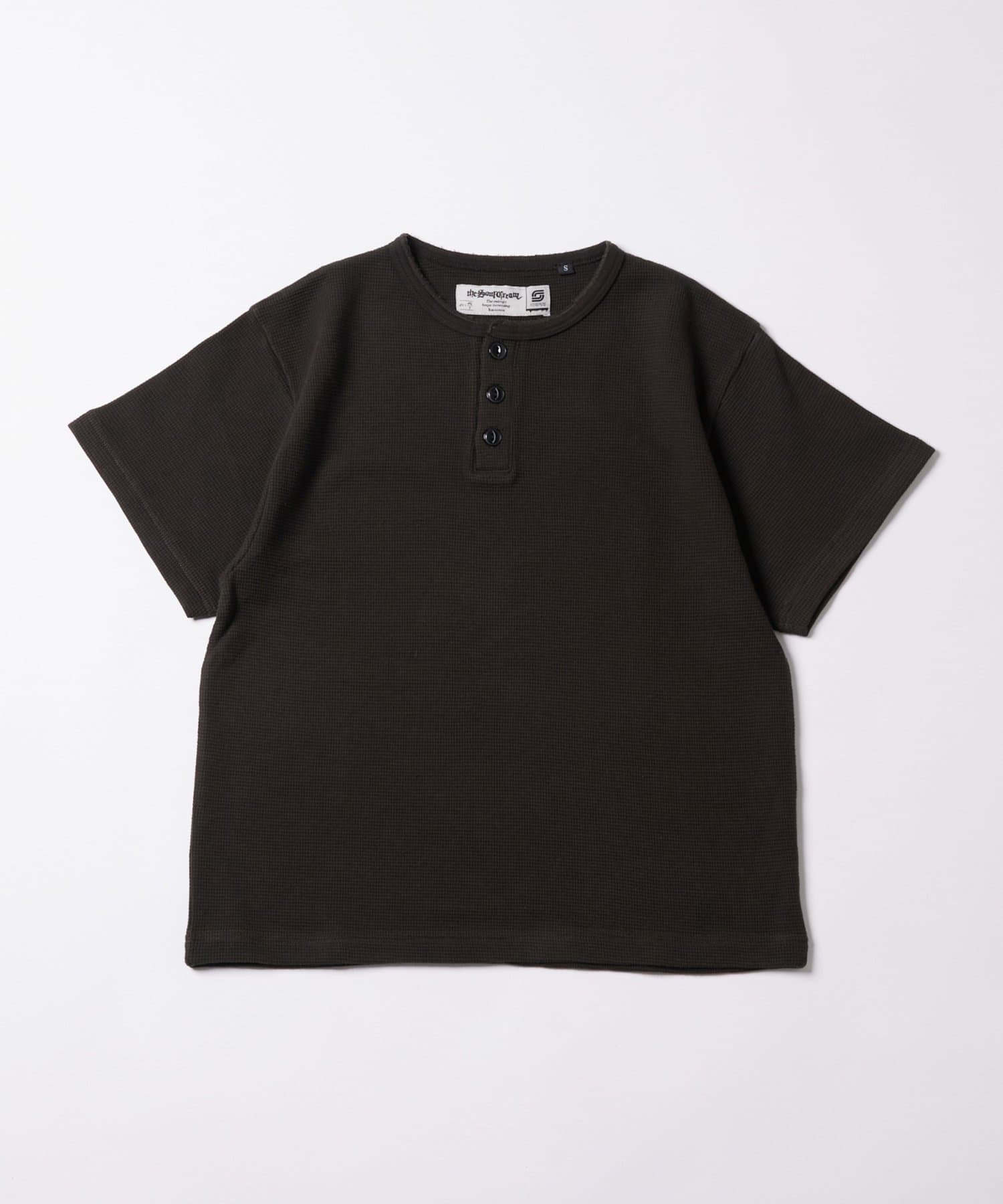 WHO’S WHO gallery(フーズフーギャラリー) 【WEB限定サイズあり】SourcreamワッフルヘンリーS/STEE