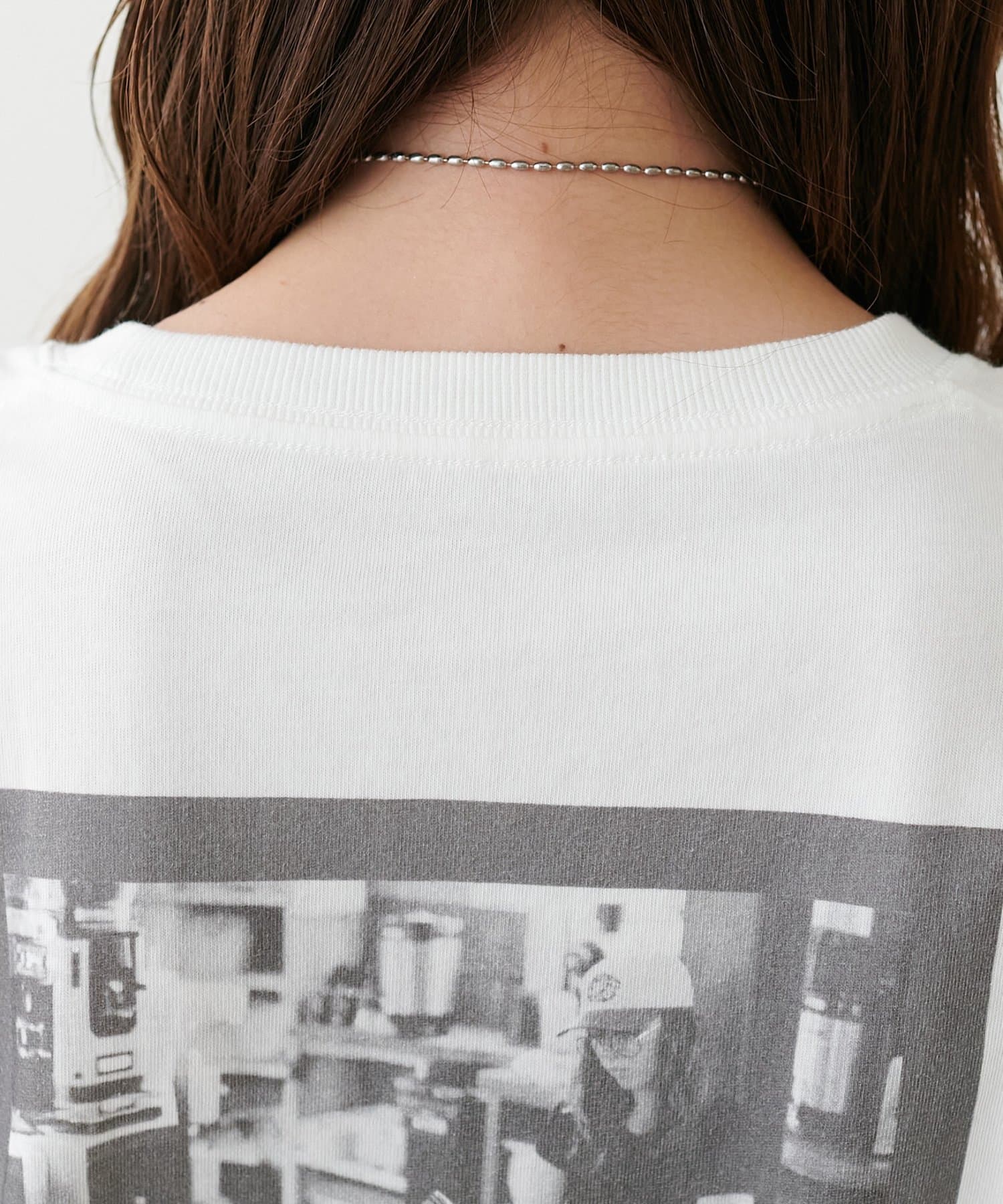 DISCOAT(ディスコート) 【Enlude】モノクロフォトTシャツ《ユニセックス》
