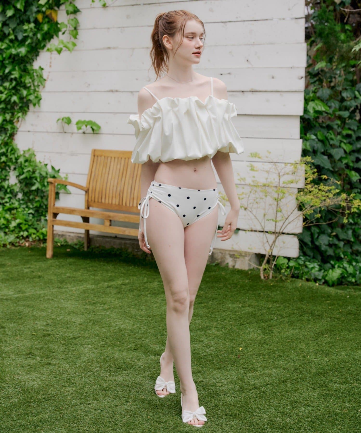 Chico(チコ) 【水着/ショーツ】レースアップショーツ