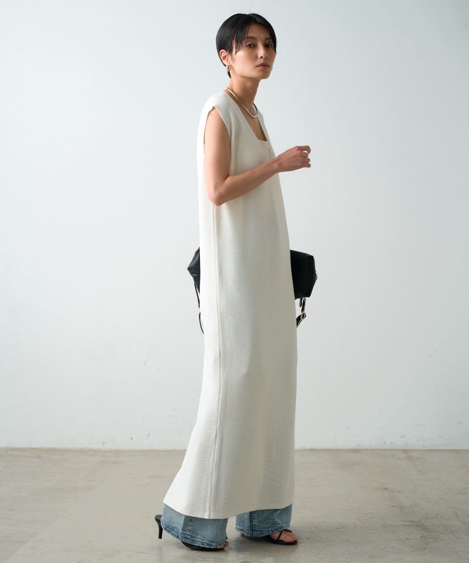 LOUNGEDRESS(ラウンジドレス) 【JAPAN MADE】マキシVワンピース