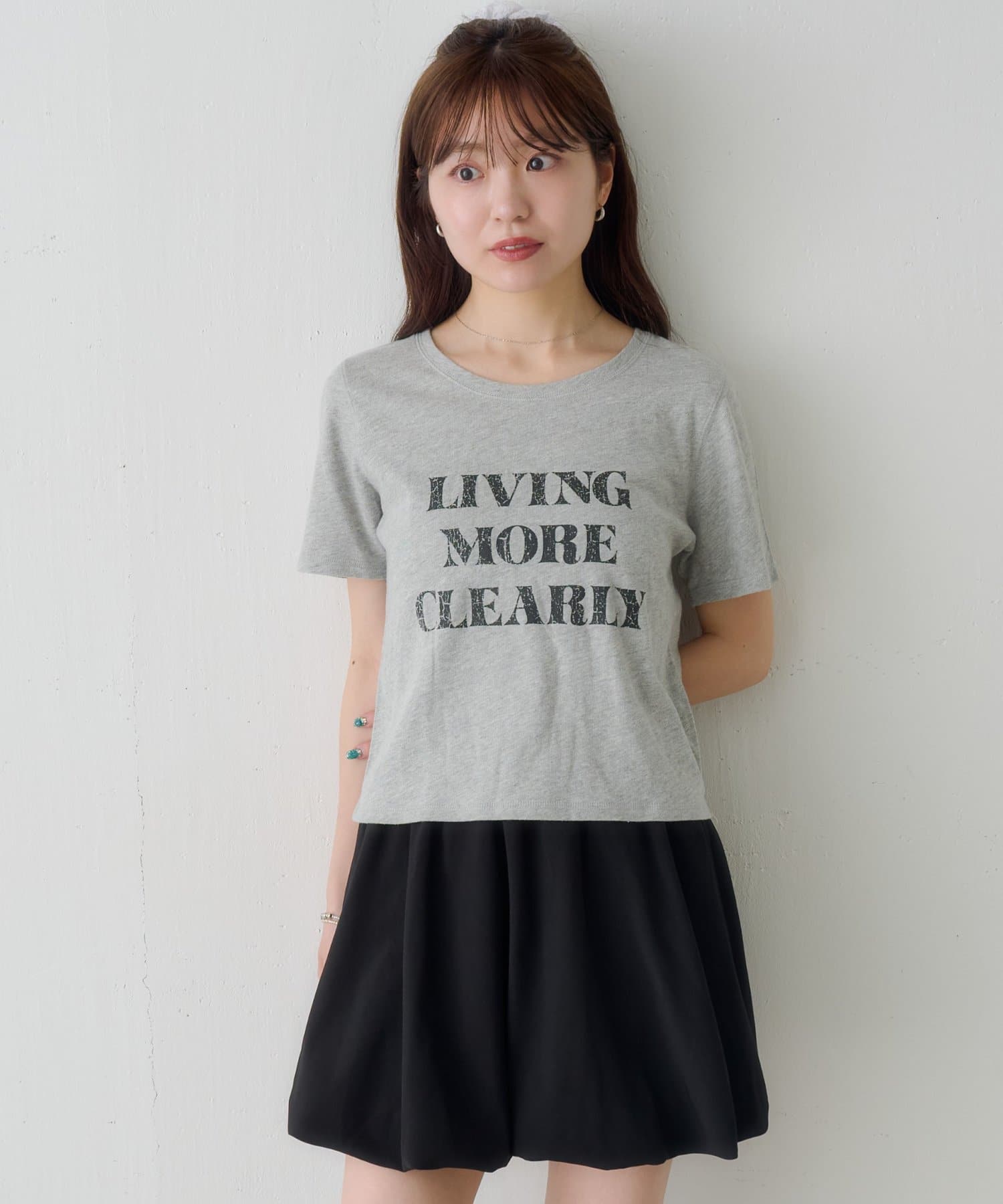 Kastane(カスタネ) 【S.Mサイズ展開】ヴィンテージ加工ロゴTEE