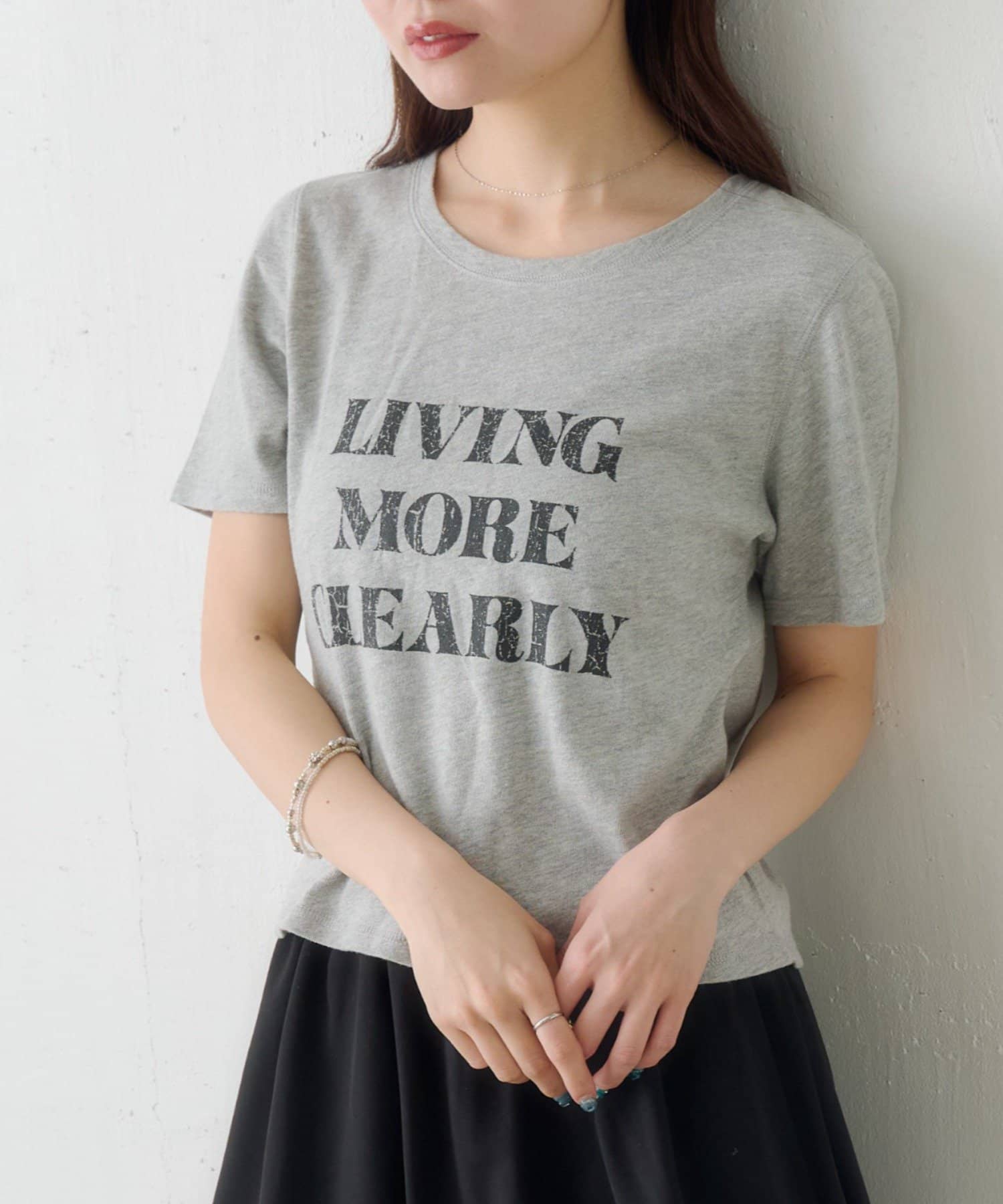 Kastane(カスタネ) 【S.Mサイズ展開】ヴィンテージ加工ロゴTEE