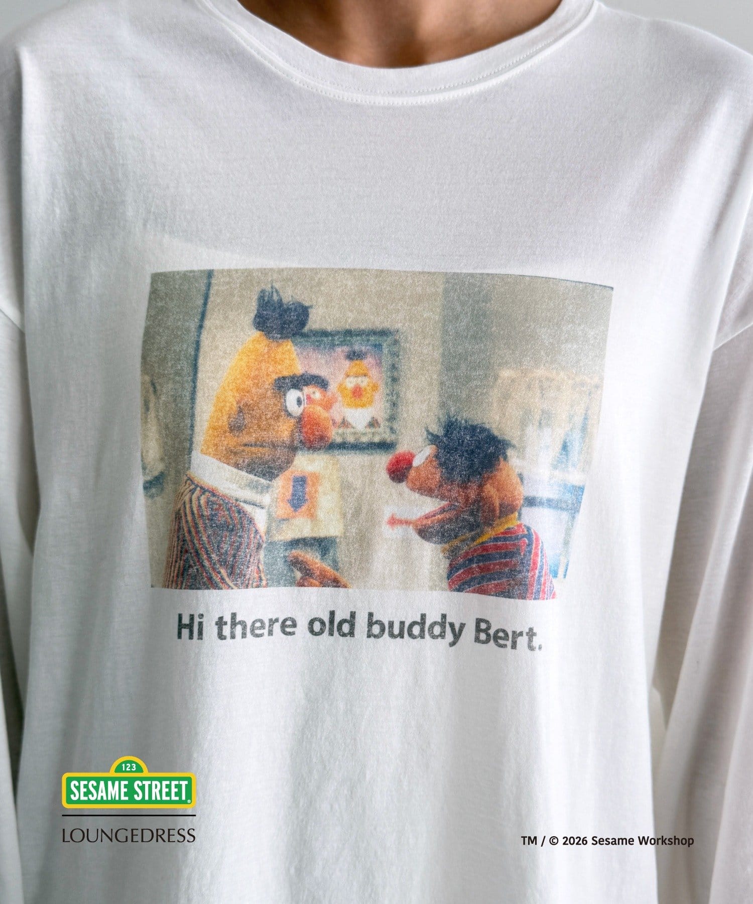 LOUNGEDRESS(ラウンジドレス) SESAME STREET ロンT