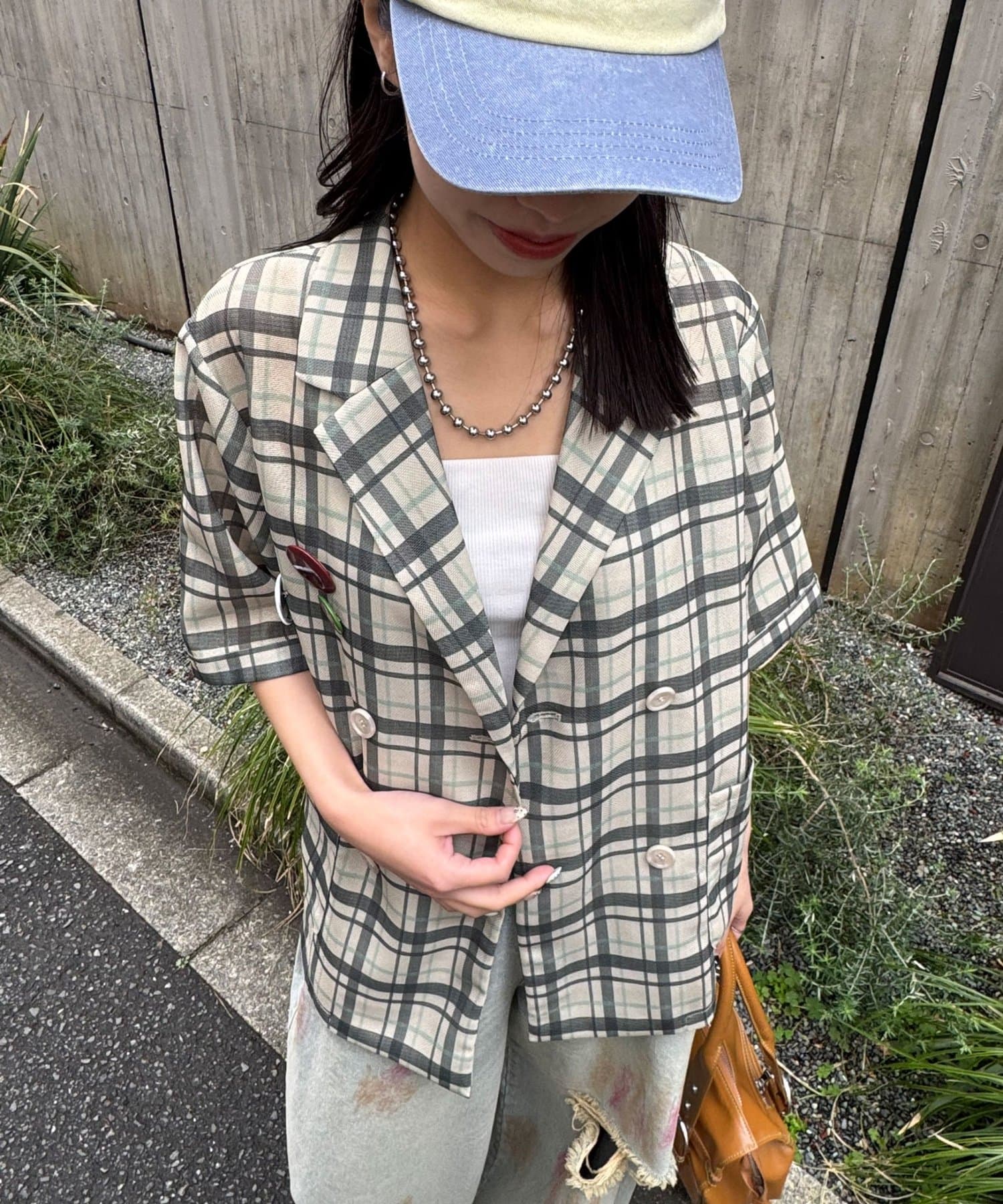 CIAOPANIC(チャオパニック) 缶バッジSETメッシュテーラードジャケット