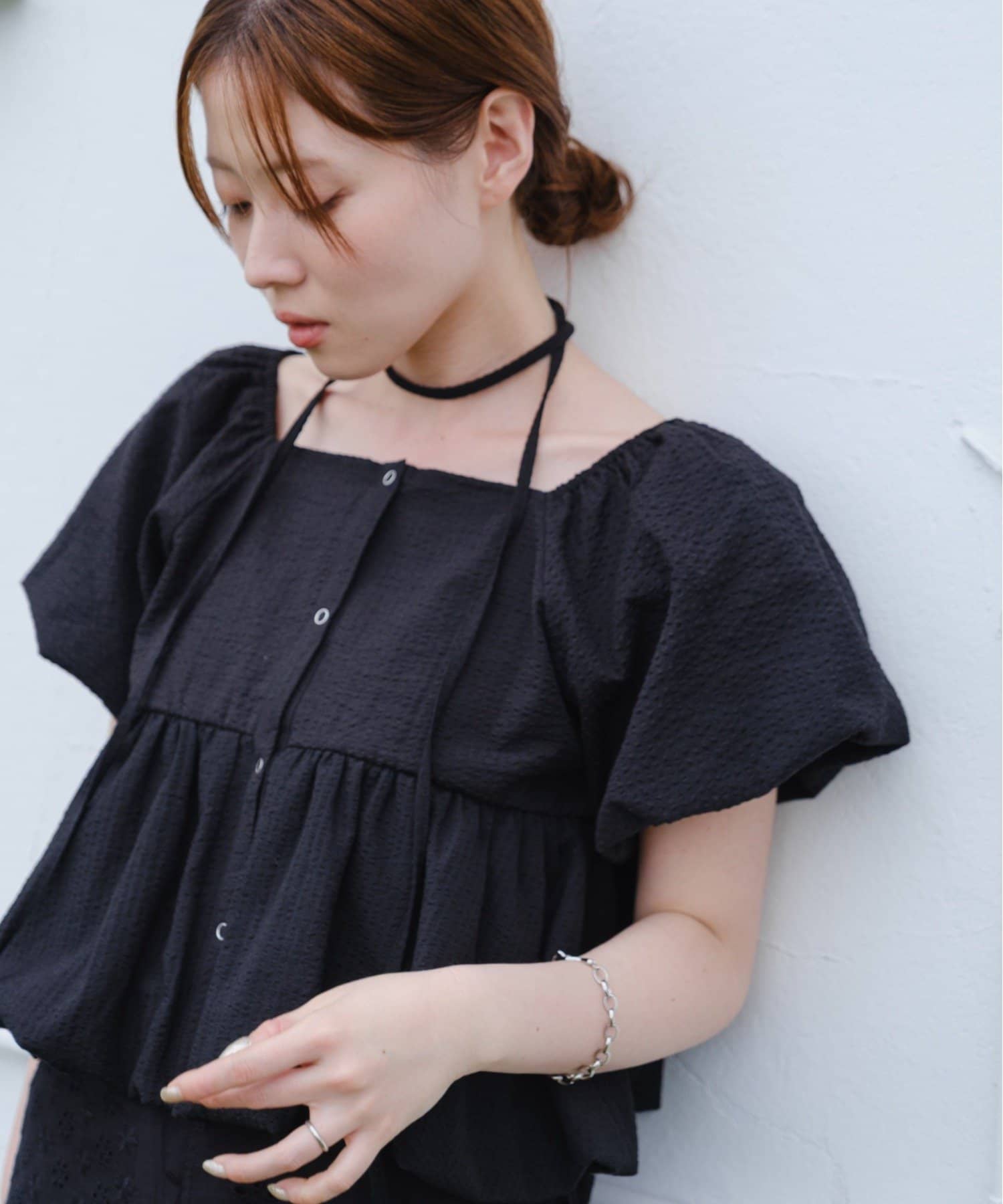 Kastane(カスタネ) 【4/5(日)0:00発売/前後2WAY】バルーンブラウス