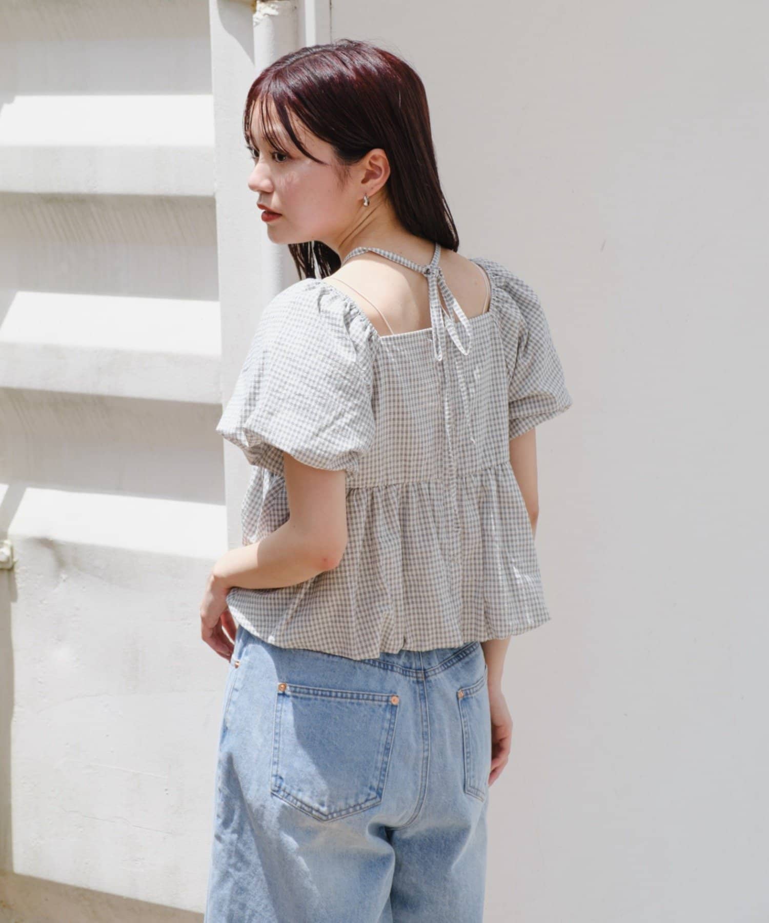 Kastane(カスタネ) 【4/5(日)0:00発売/前後2WAY】バルーンブラウス