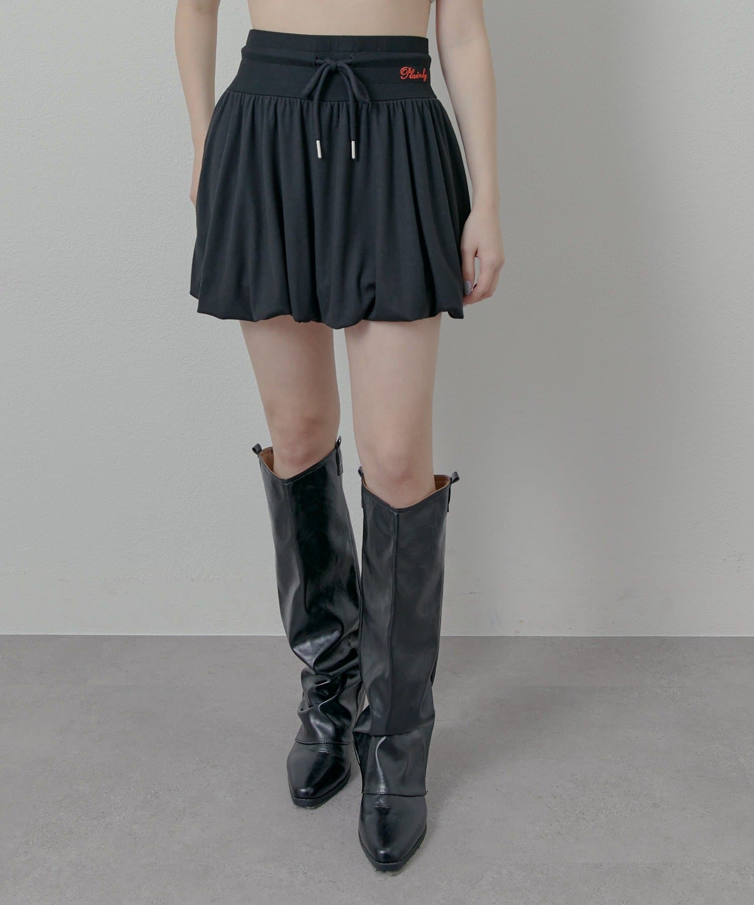 mline(エムライン) [mline]スウェットバルーンスカート